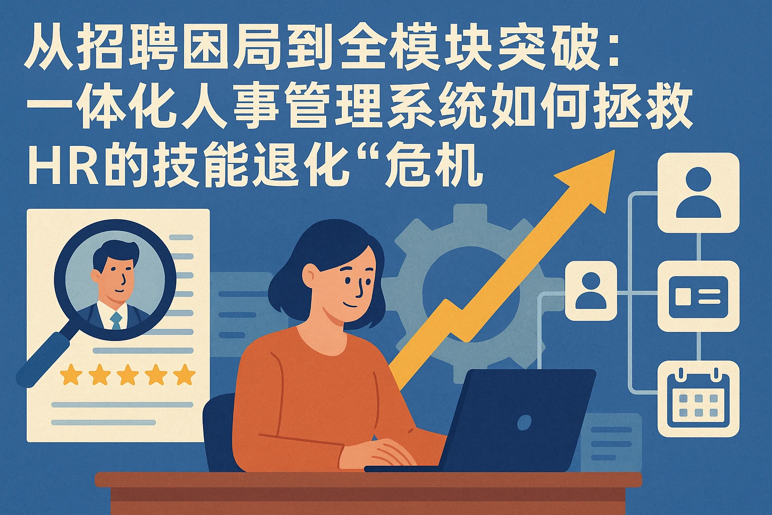 从招聘困局到全模块突破：一体化人事管理系统如何拯救HR的“技能退化”危机