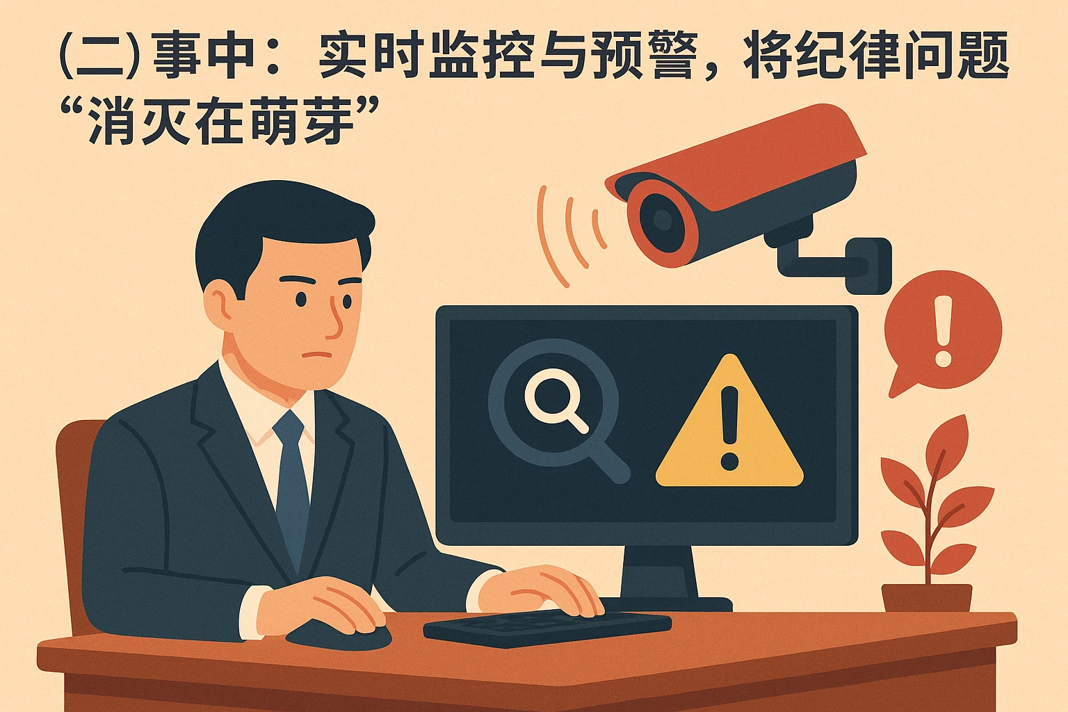 (二)事中:实时监控与预警,将纪律问题“消灭在萌芽”