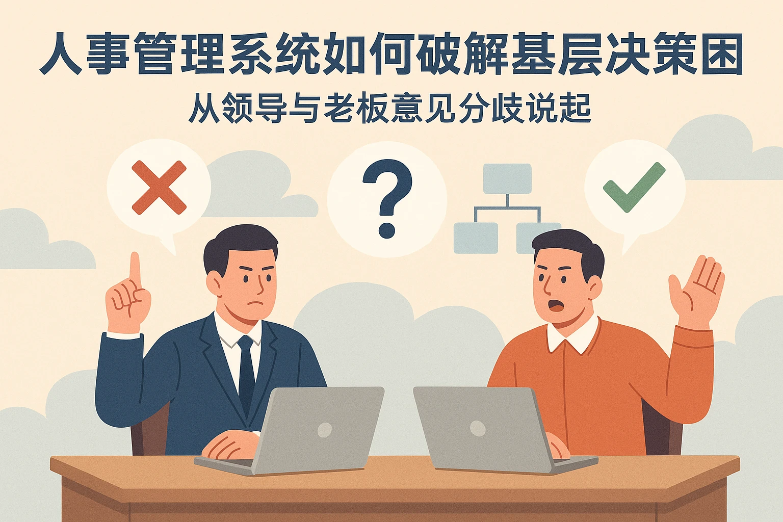 人事管理系统如何破解基层决策困境？从领导与老板意见分歧说起