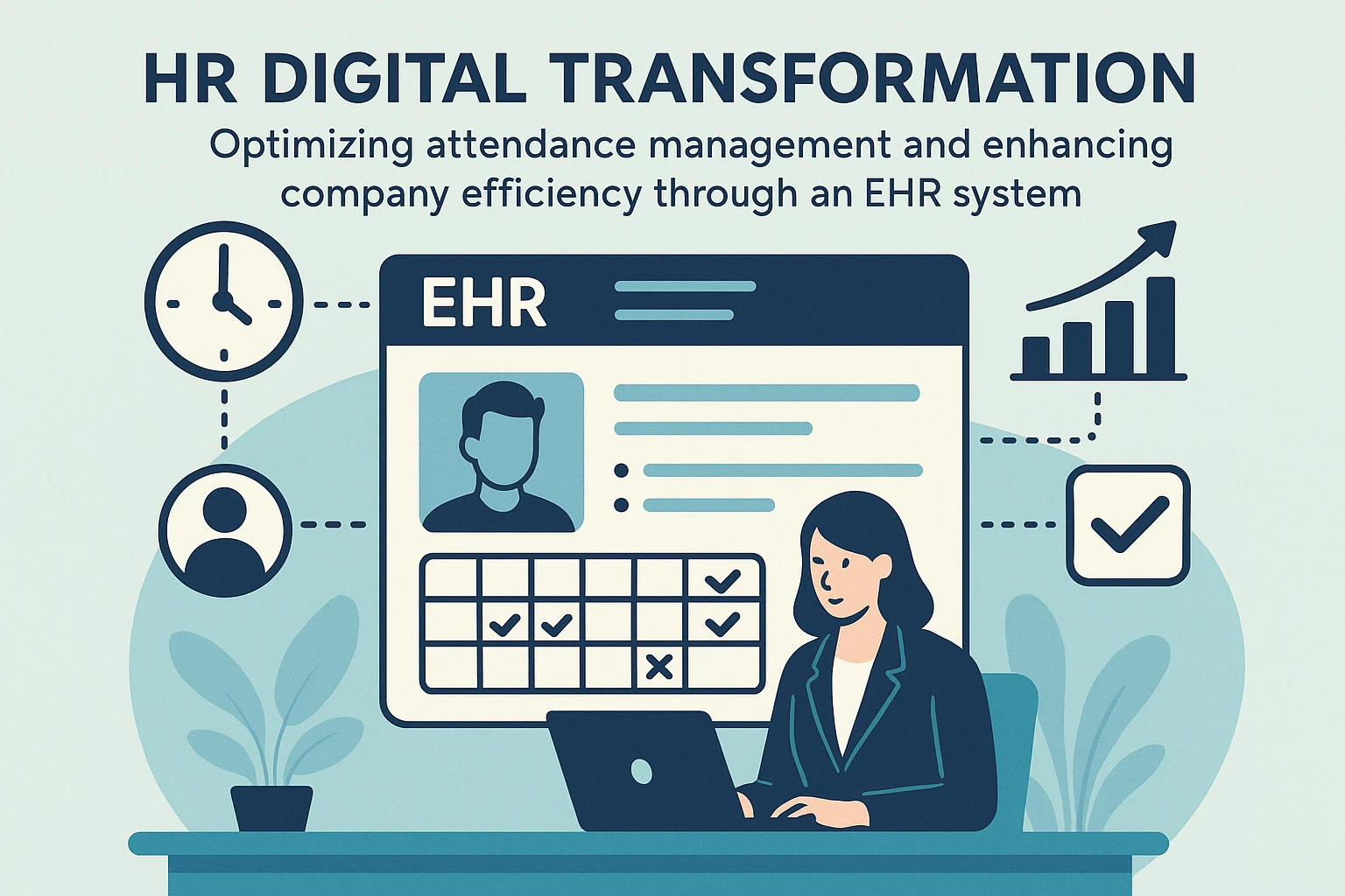 通过EHR系统实现人力资源数字化转型，优化考勤管理系统提升企业执行力