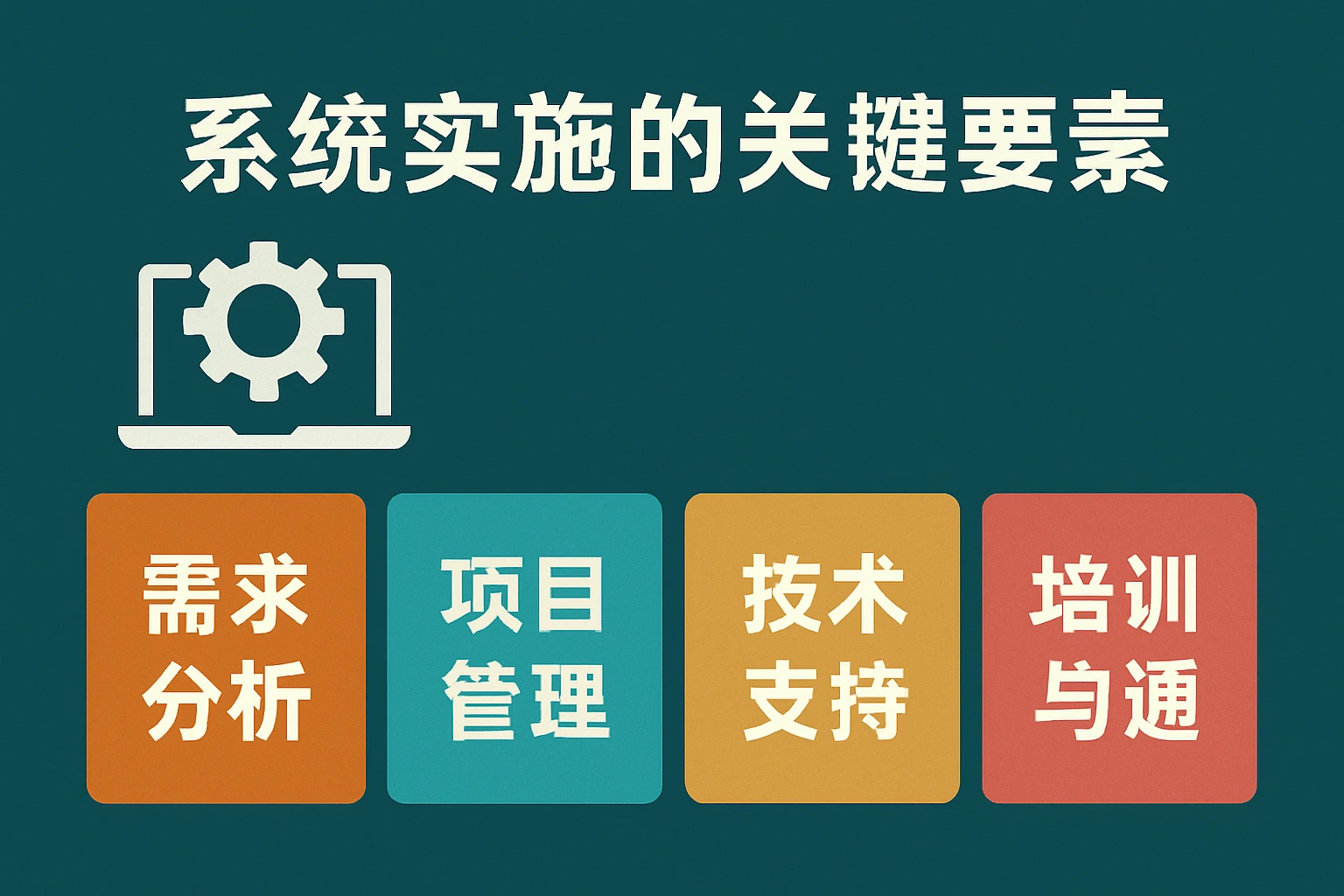 系统实施的关键要素