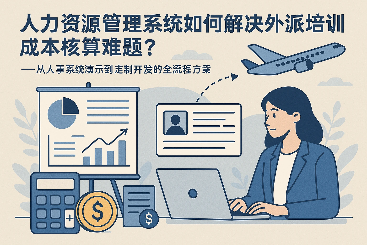 人力资源管理系统如何解决外派培训成本核算难题？——从人事系统演示到定制开发的全流程方案