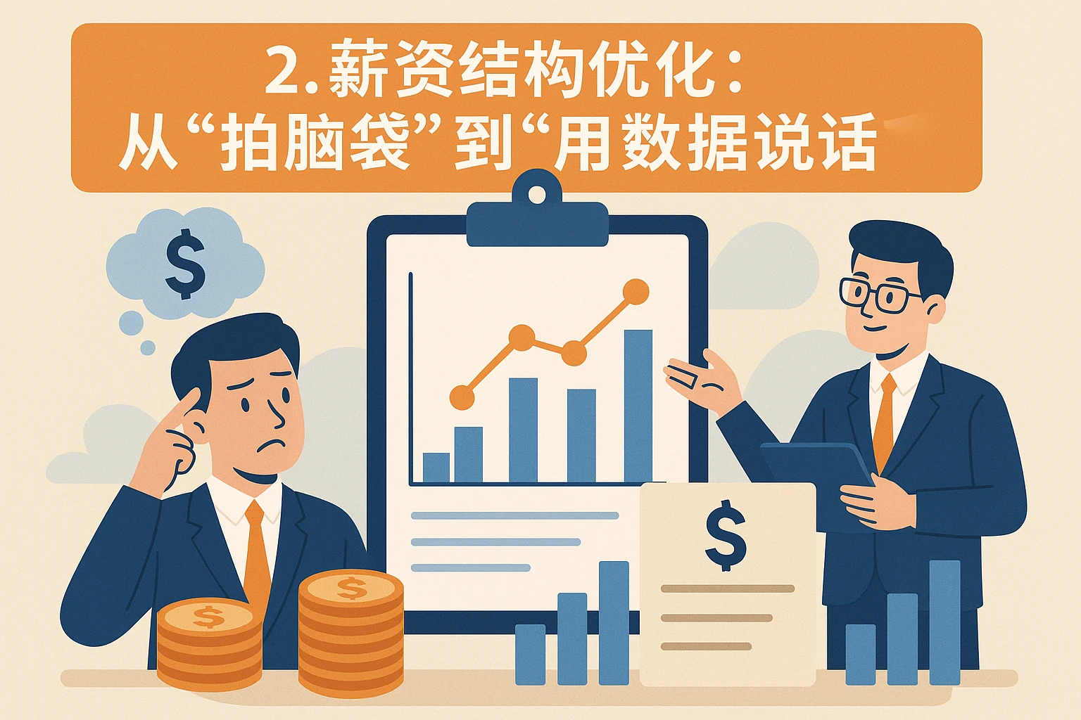 2. 薪资结构优化：从“拍脑袋”到“用数据说话”