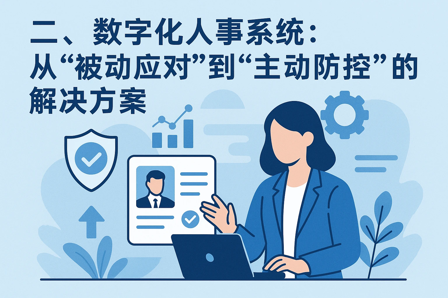 二、数字化人事系统：从“被动应对”到“主动防控”的解决方案
