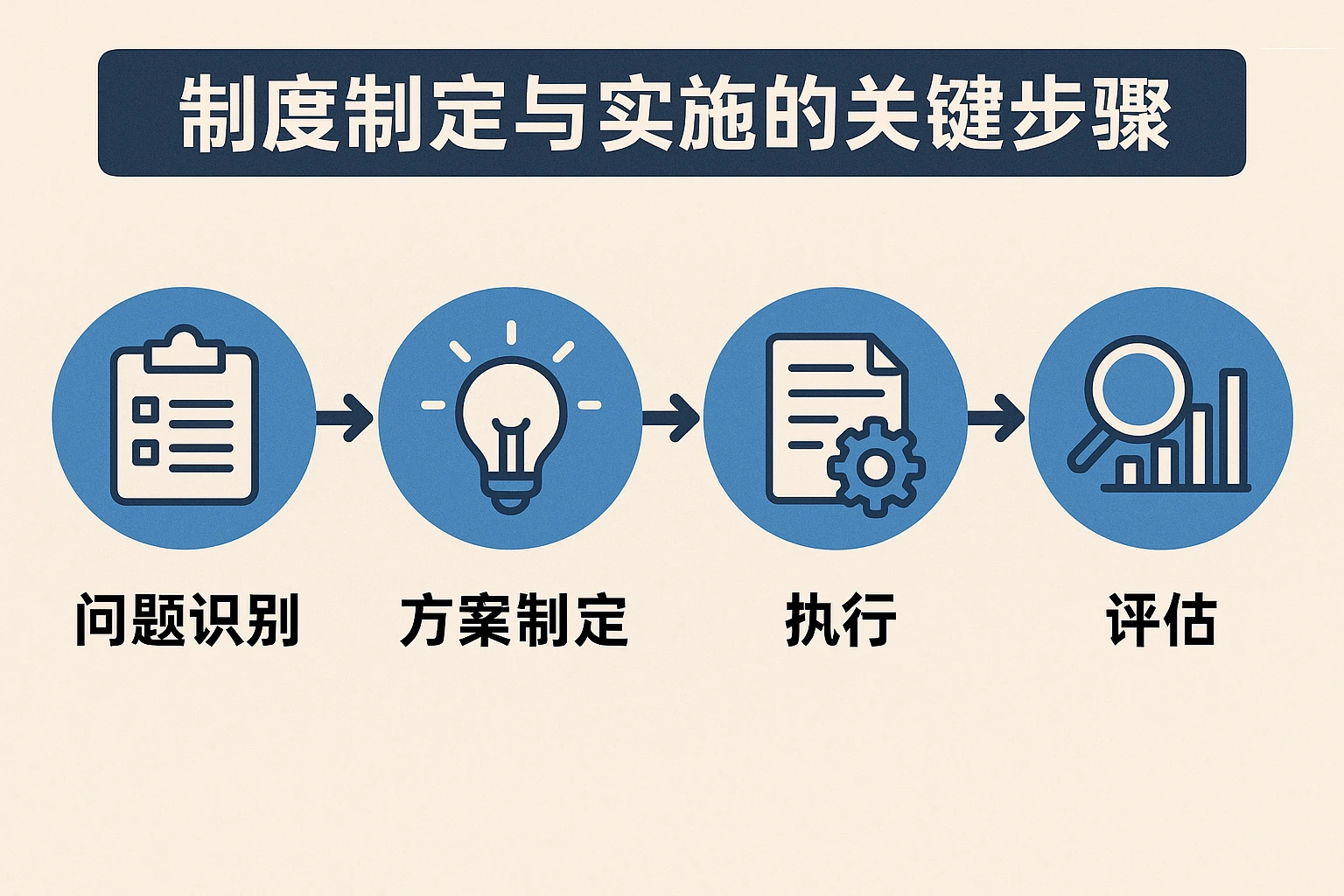 制度制定与实施的关键步骤