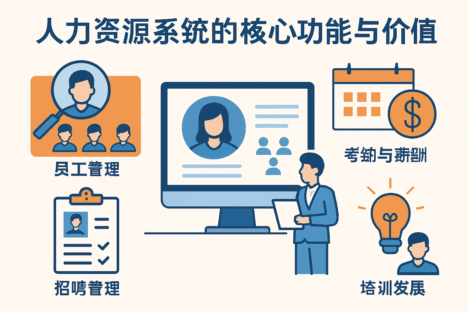 人力资源系统的核心功能与价值