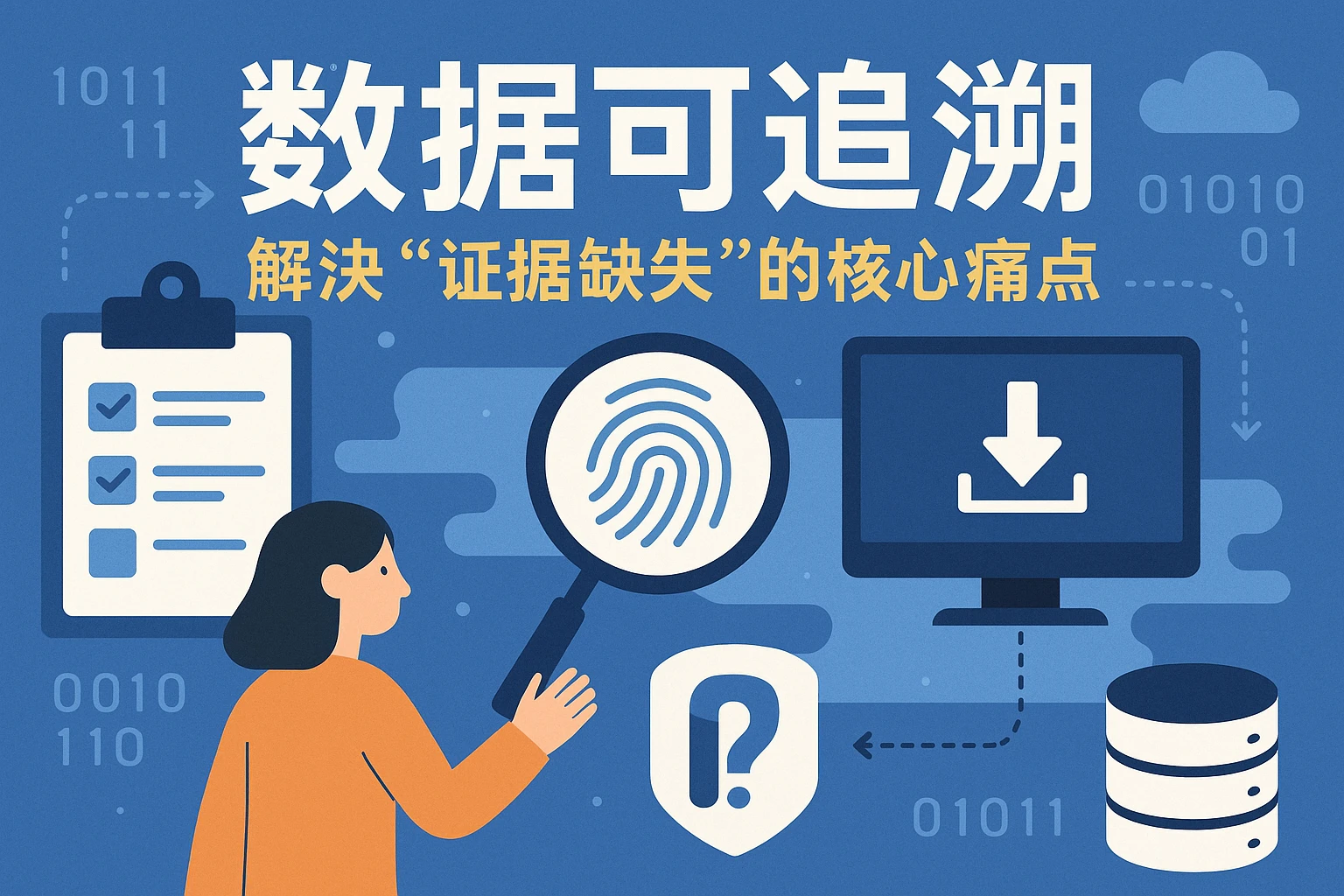 2. 数据可追溯：解决“证据缺失”的核心痛点