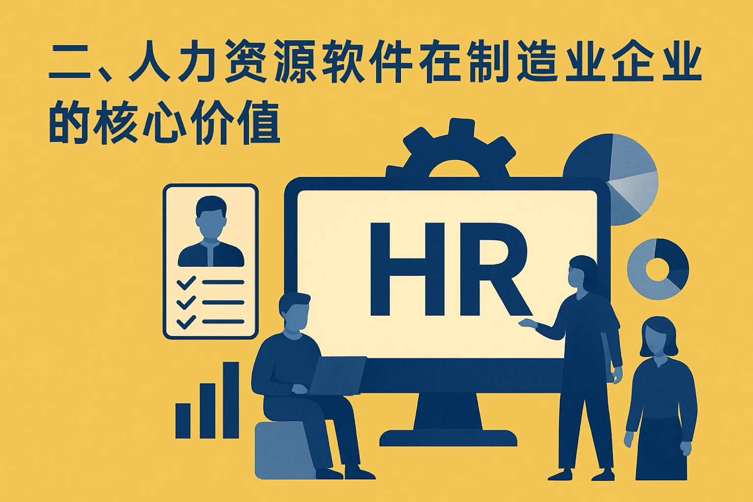 二、人力资源软件在制造业企业的核心价值