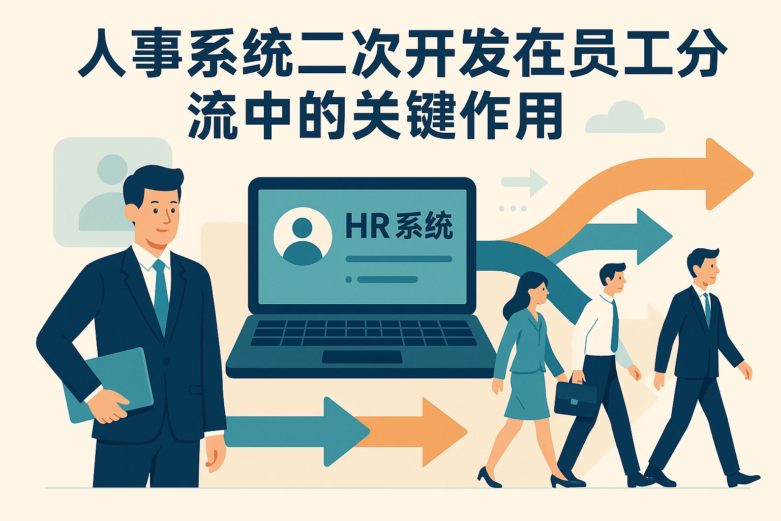 人事系统二次开发在员工分流中的关键作用