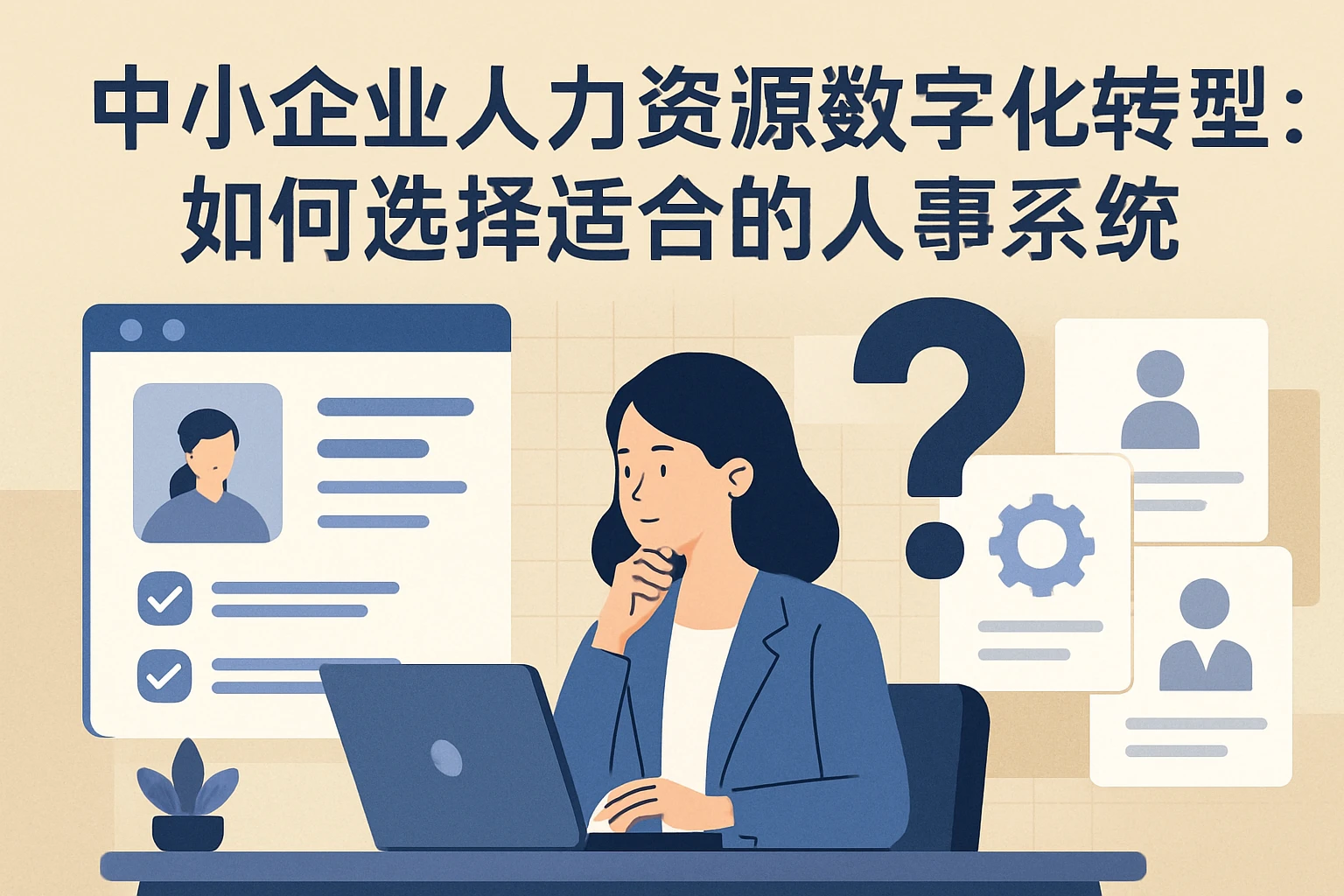 中小企业人力资源数字化转型：如何选择适合的人事系统