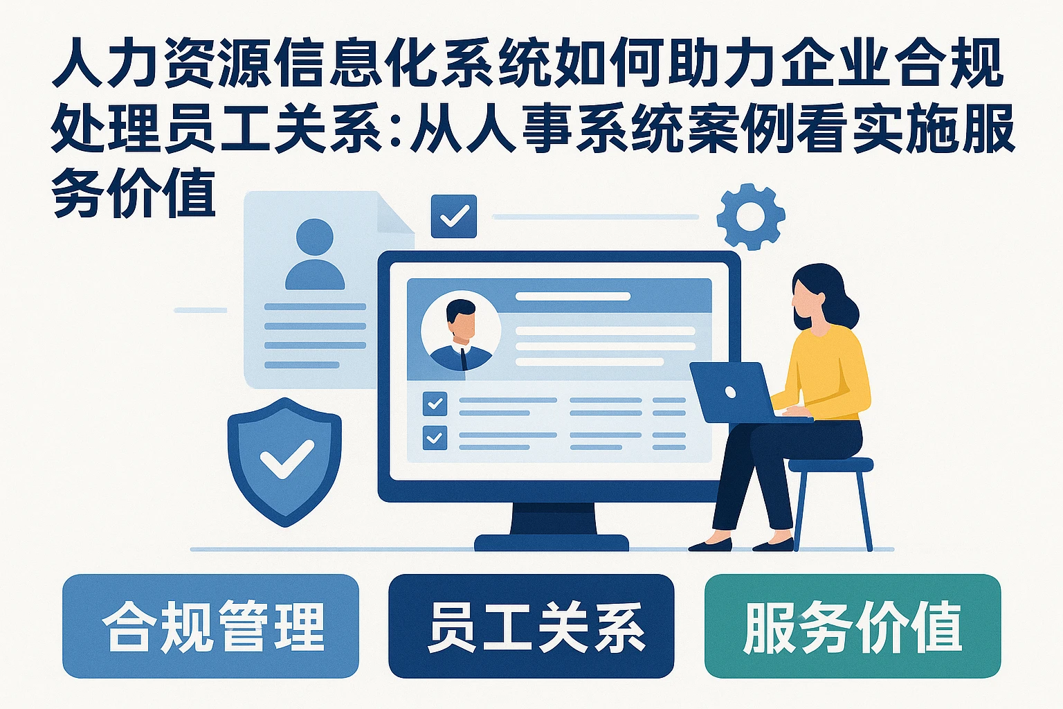 人力资源信息化系统如何助力企业合规处理员工关系：从人事系统案例看实施服务价值