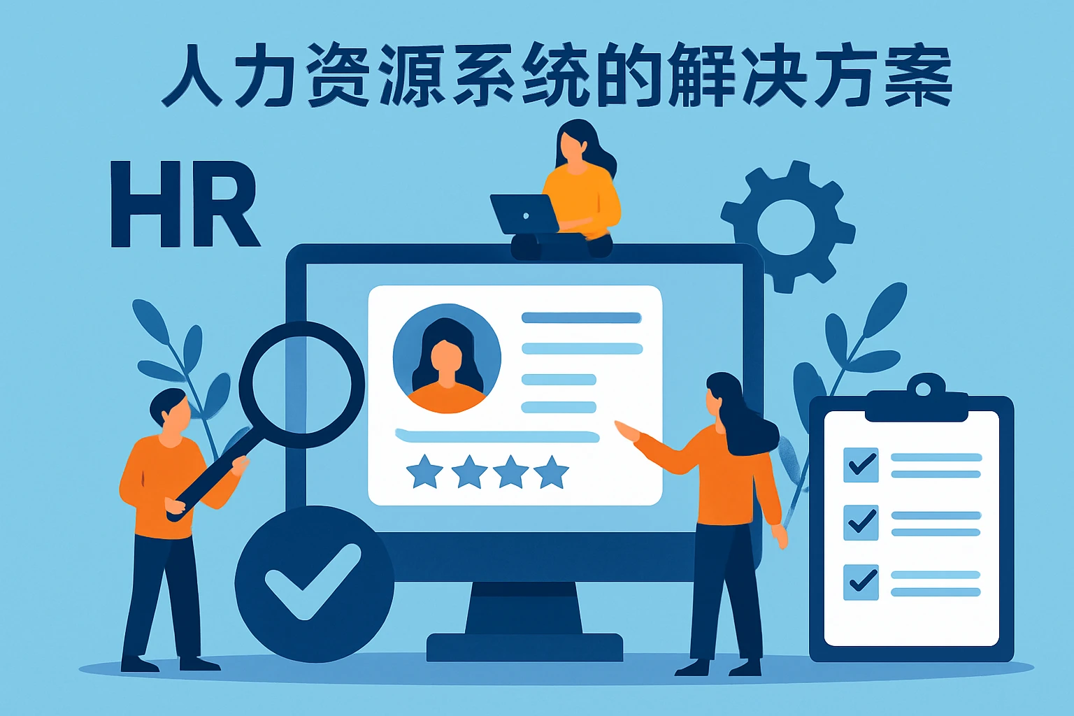 人力资源系统的解决方案