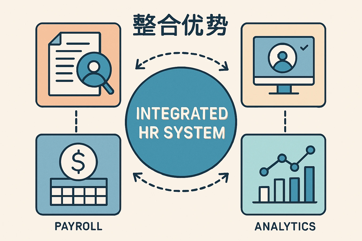 一体化人事系统的整合优势
