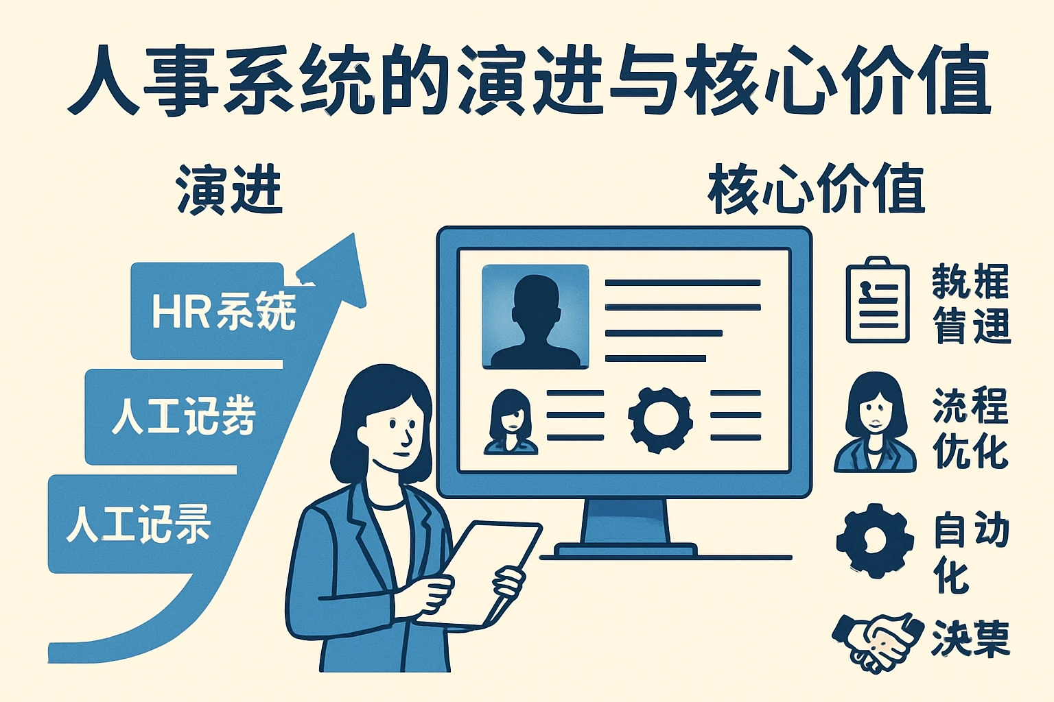 人事系统的演进与核心价值