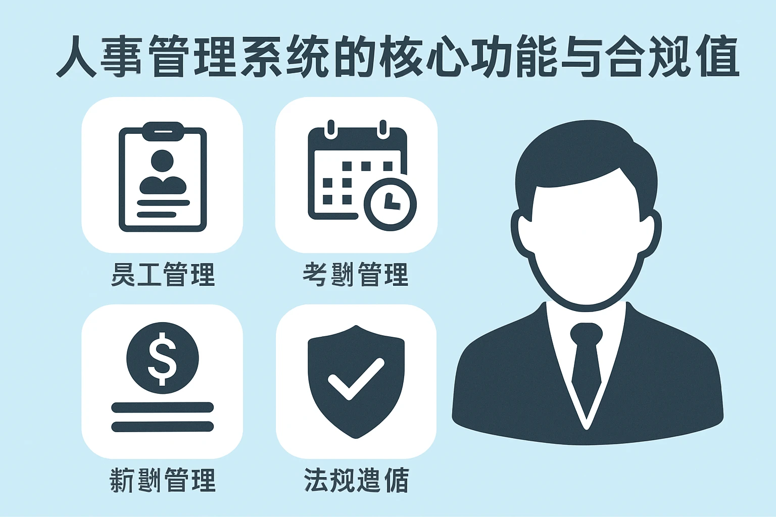 人事管理系统的核心功能与合规价值