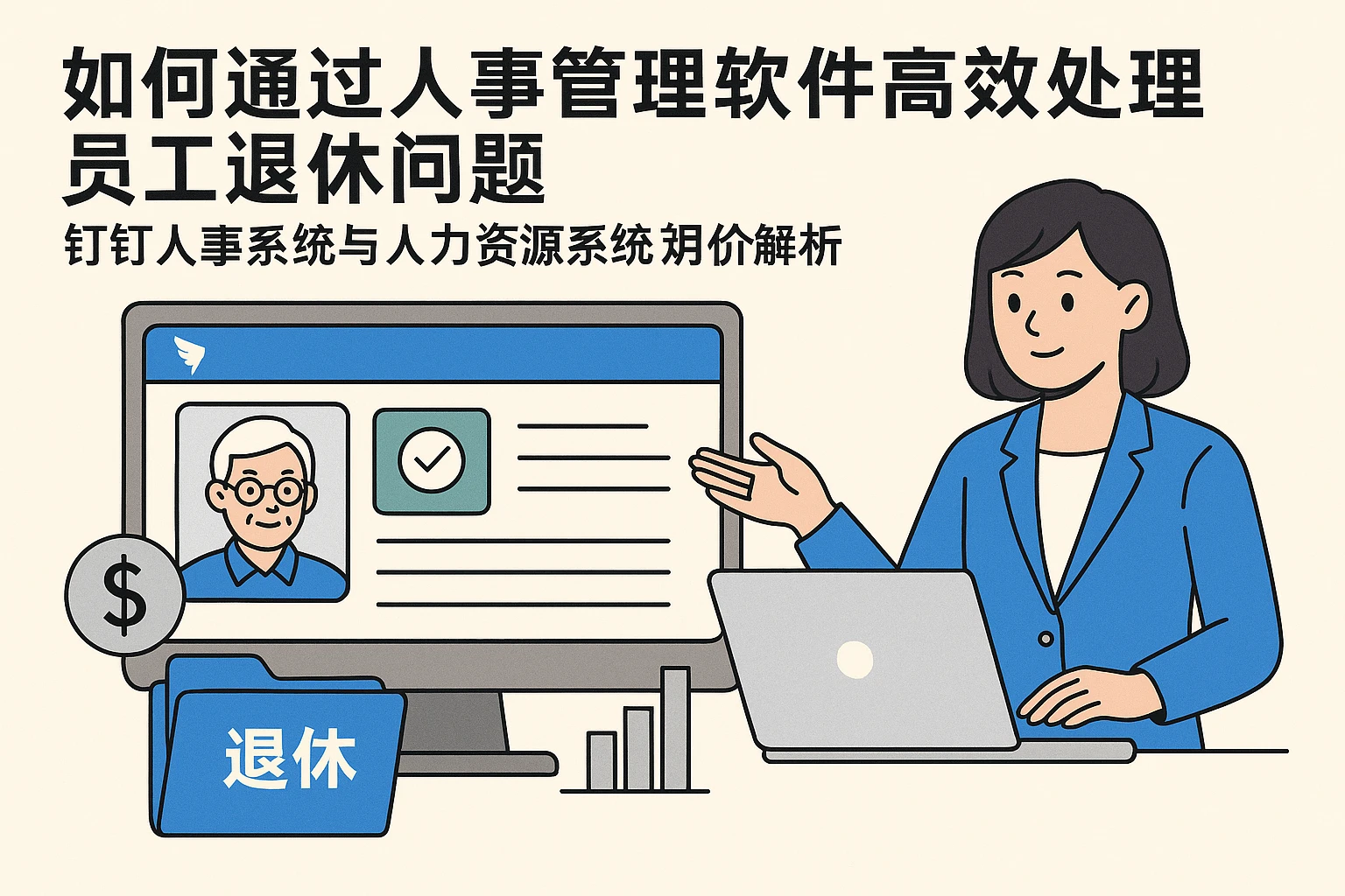 如何通过人事管理软件高效处理员工退休问题 - 钉钉人事系统与人力资源系统报价解析