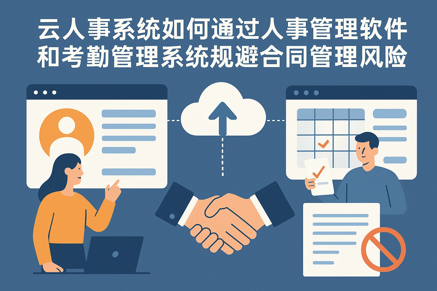 云人事系统如何通过人事管理软件和考勤管理系统规避合同管理风险