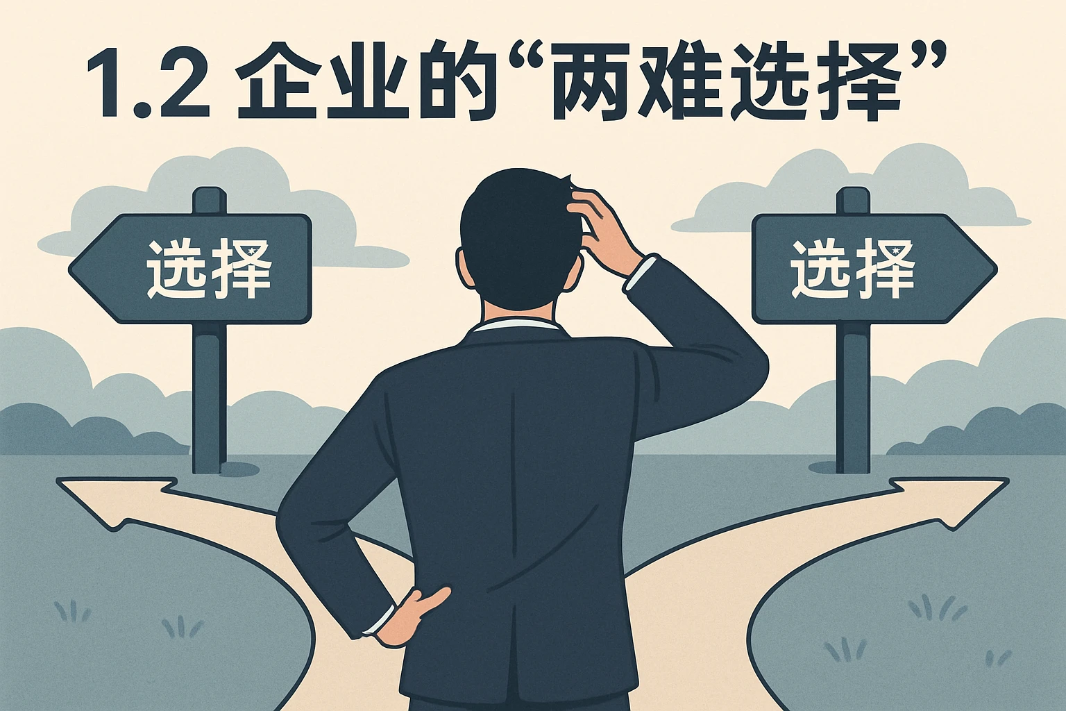 1.2 企业的“两难选择”