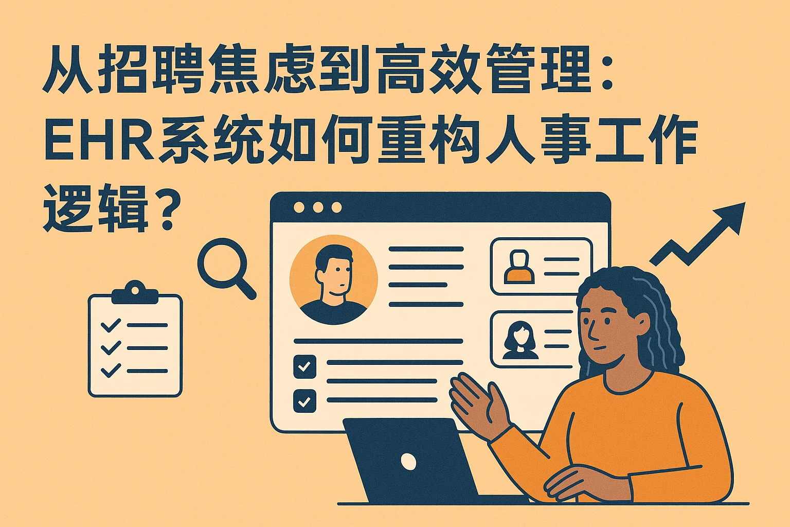 从招聘焦虑到高效管理：EHR系统如何重构人事工作逻辑？