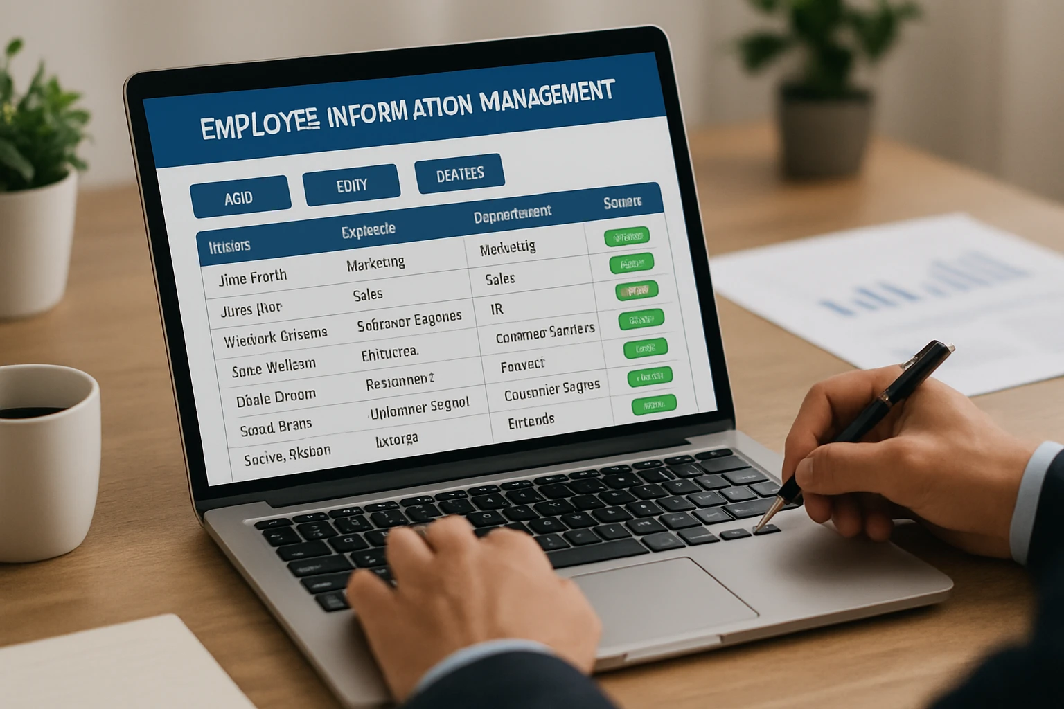 员工信息管理实操