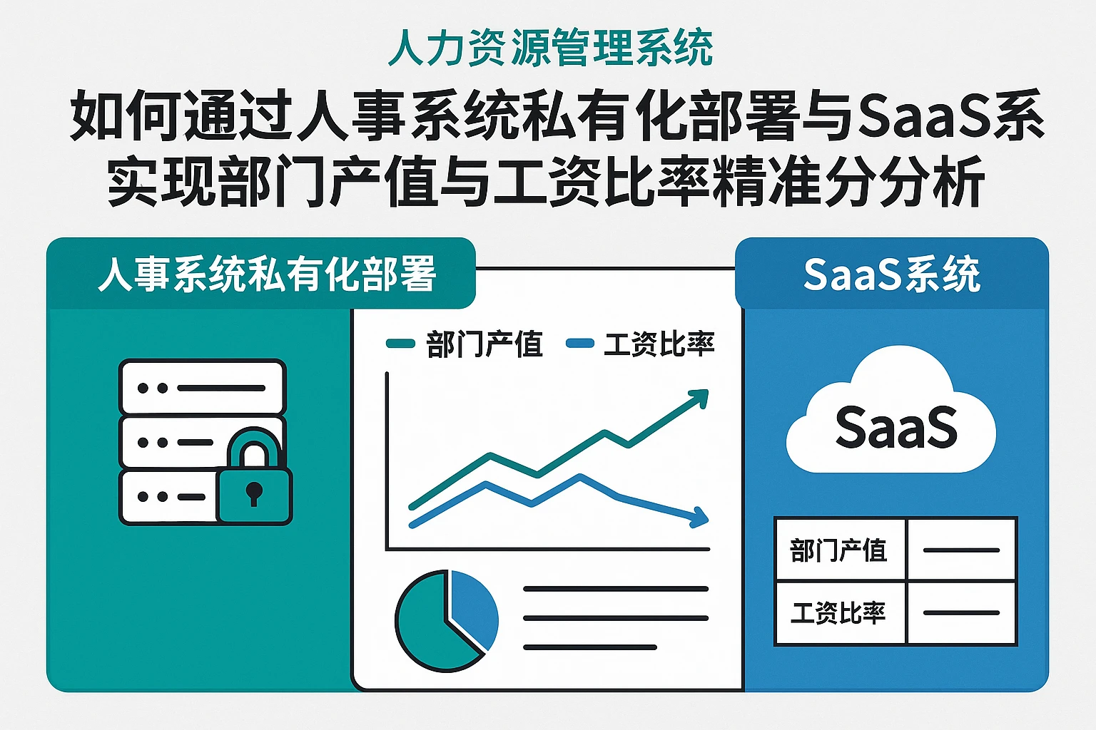 人力资源管理系统：如何通过人事系统私有化部署与SaaS系统实现部门产值与工资比率精准分析