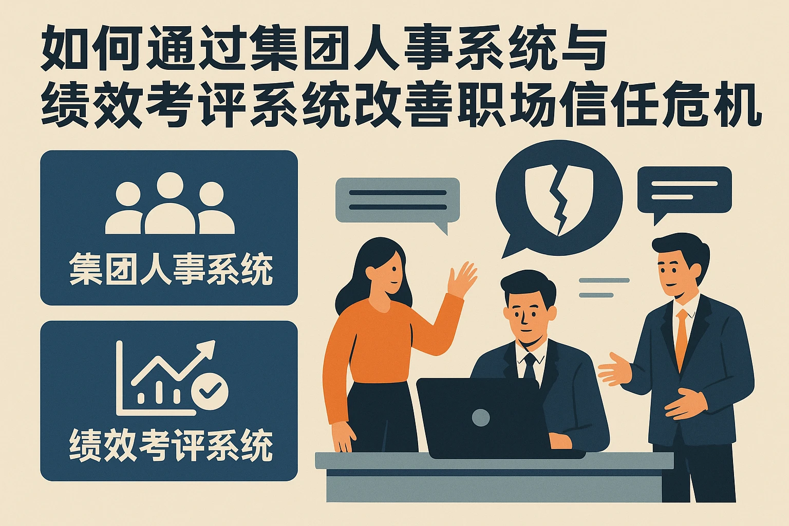 人事系统如何通过集团人事系统与绩效考评系统改善职场信任危机