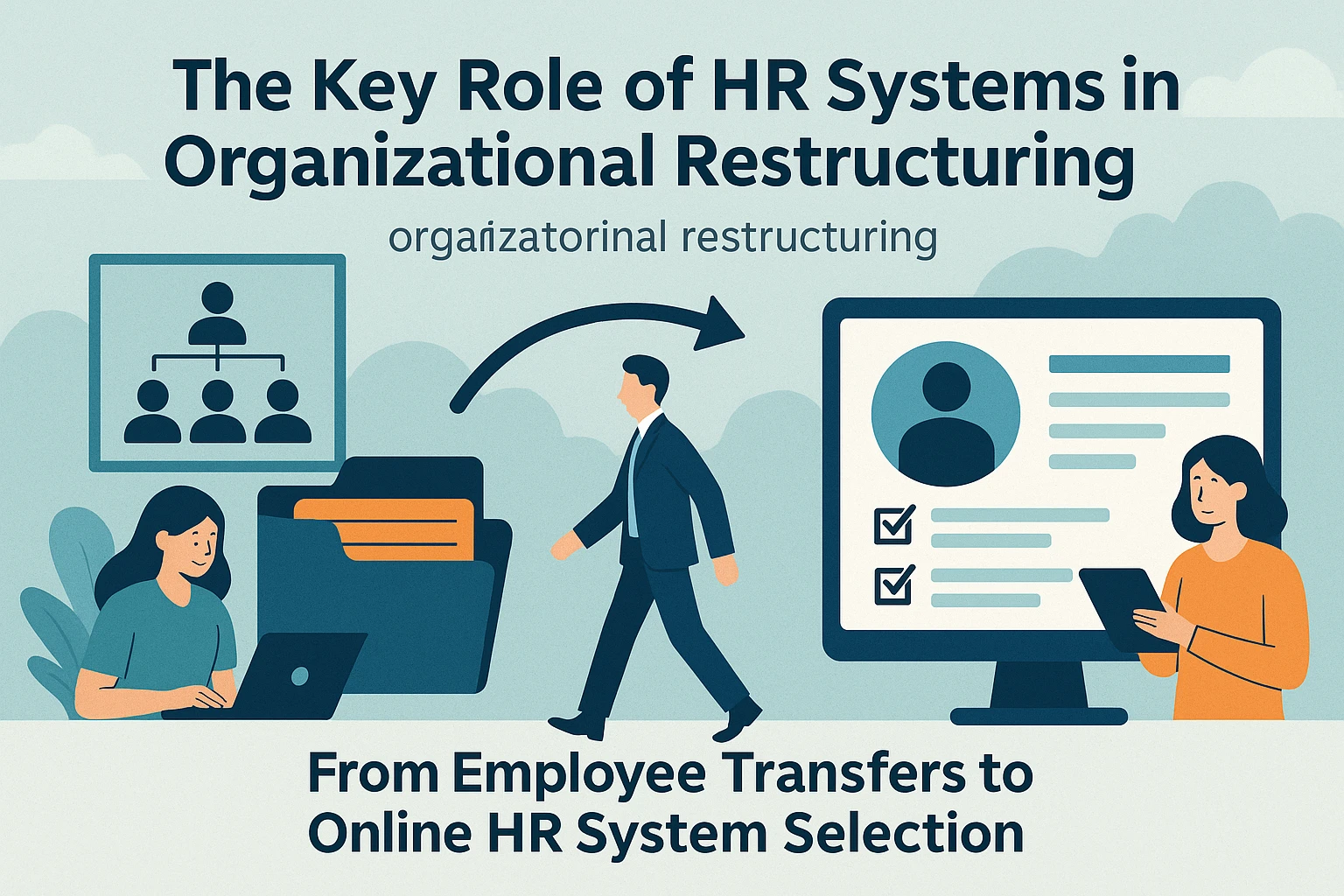 人力资源系统在企业架构调整中的关键作用——从员工调动到在线人事系统选择