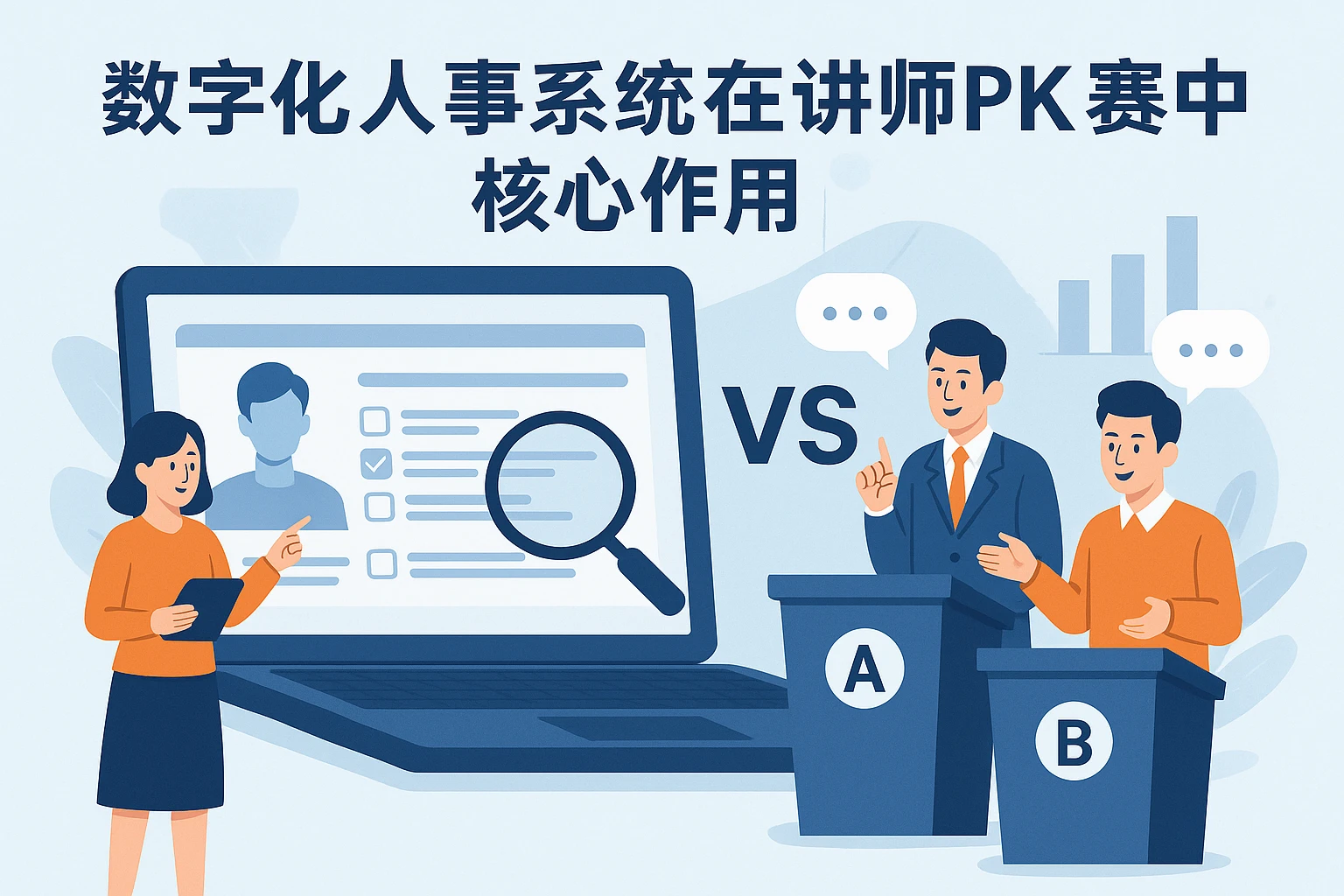 数字化人事系统在讲师PK赛中的核心作用