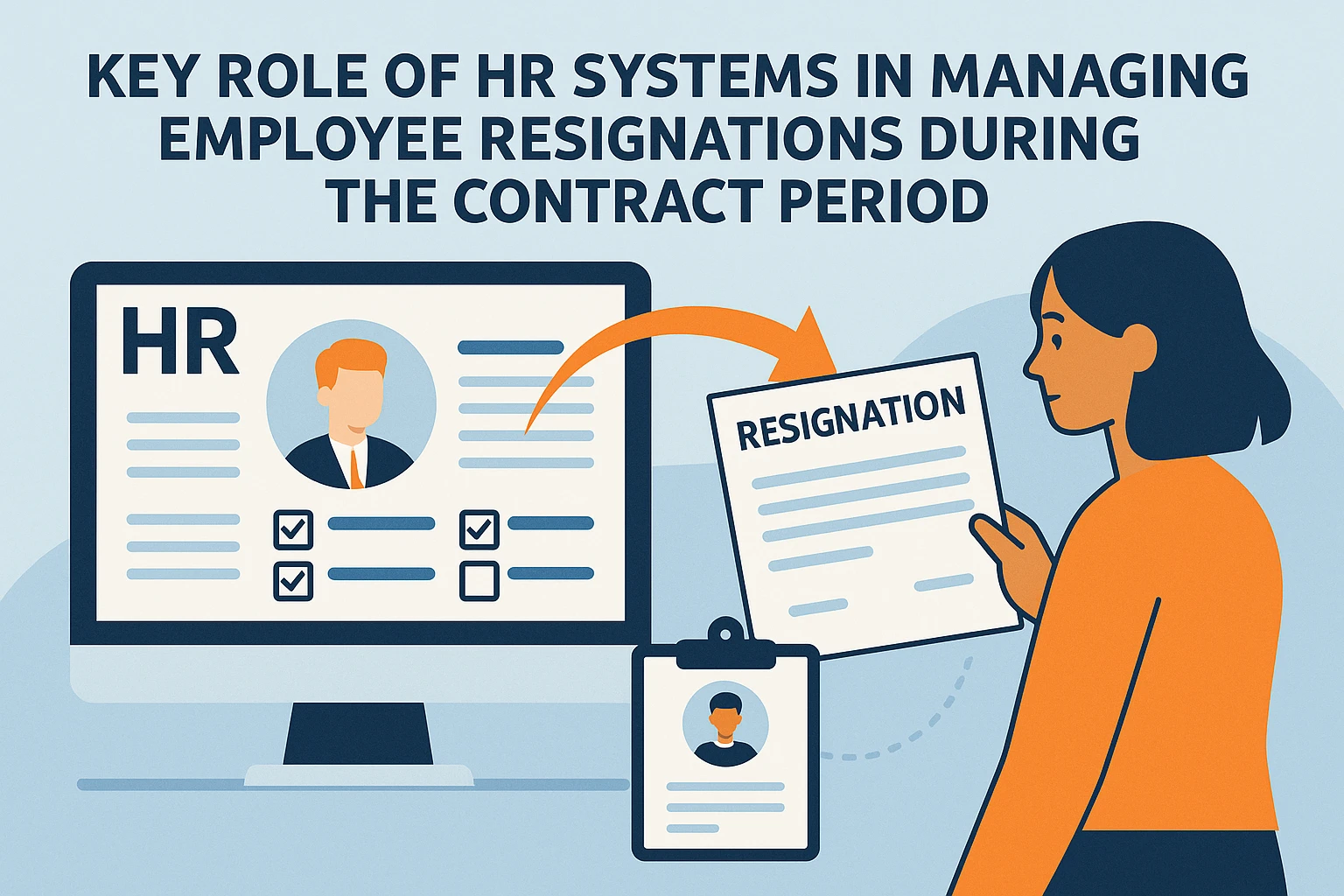 人力资源系统在员工合同期内离职管理中的关键作用