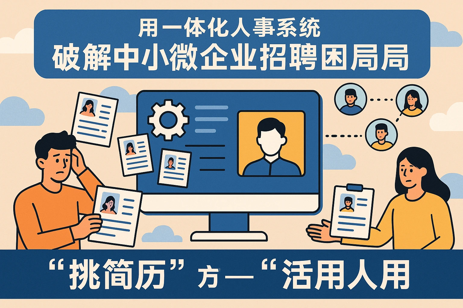 用一体化人事系统破解中小微企业招聘困局：从“挑简历”到“活用人”的转型之路
