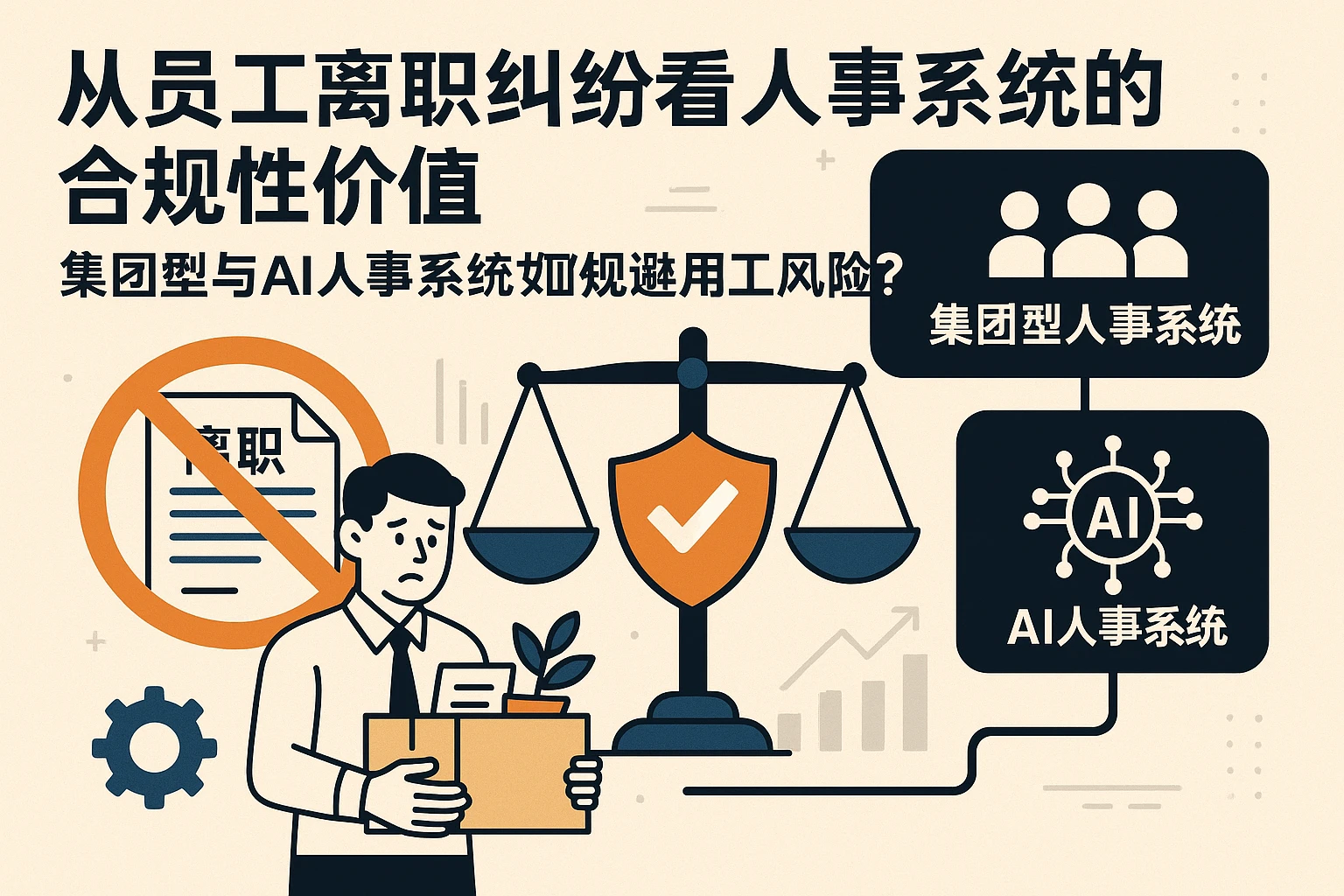 从员工离职纠纷看人事系统的合规性价值——集团型与AI人事系统如何规避用工风险？