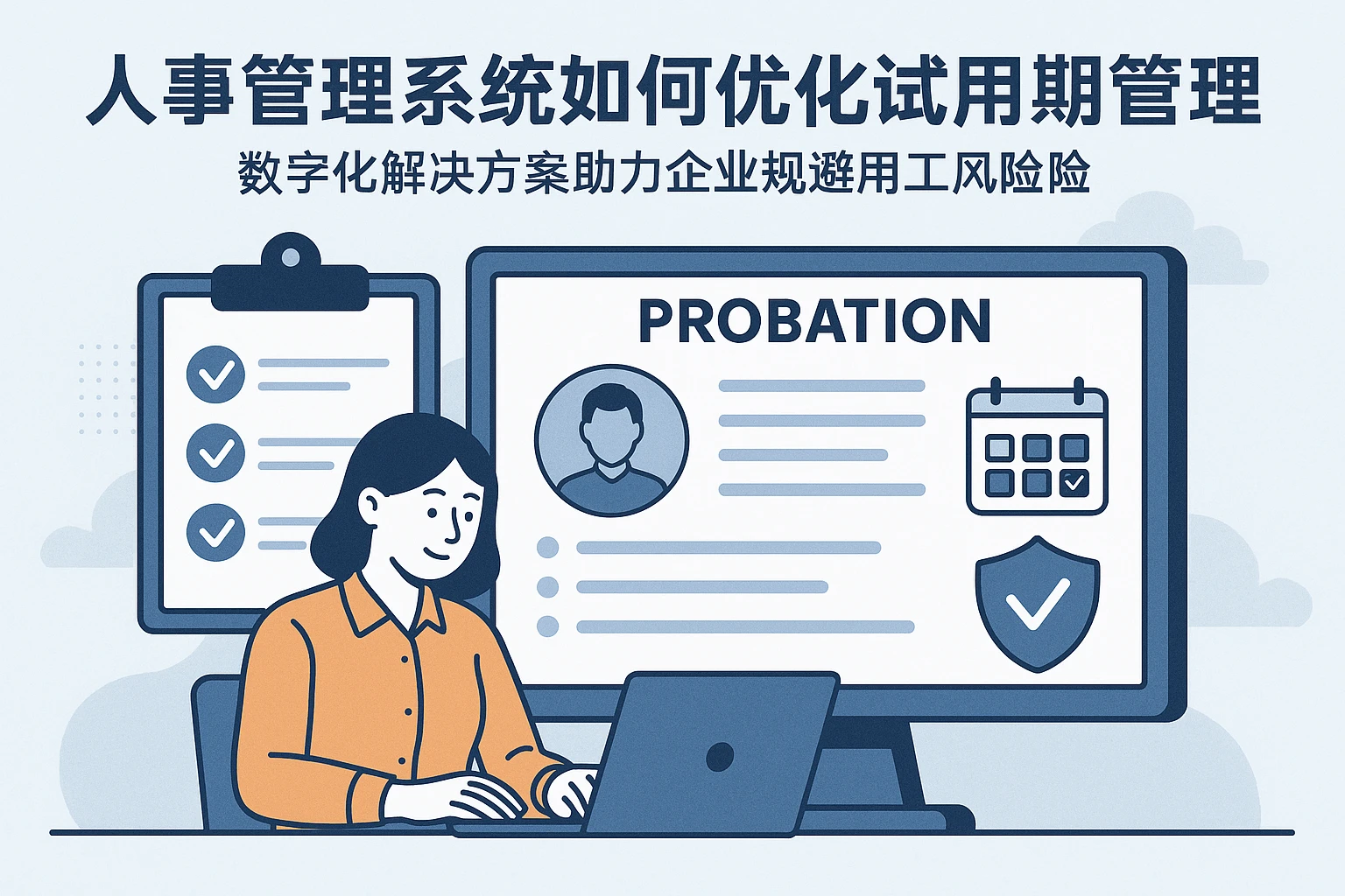 人事管理系统如何优化试用期管理：数字化解决方案助力企业规避用工风险