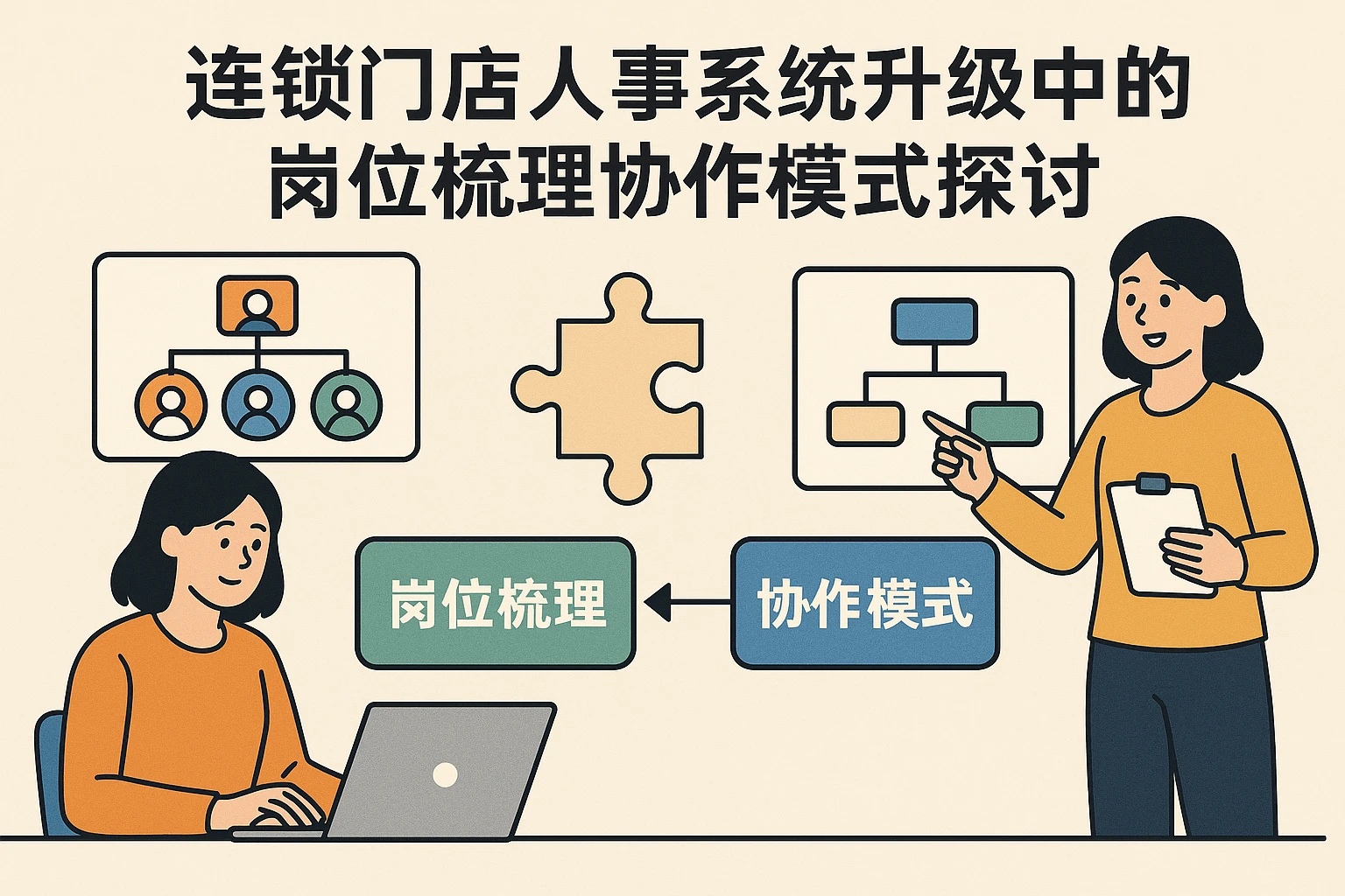 连锁门店人事系统升级中的岗位梳理协作模式探讨