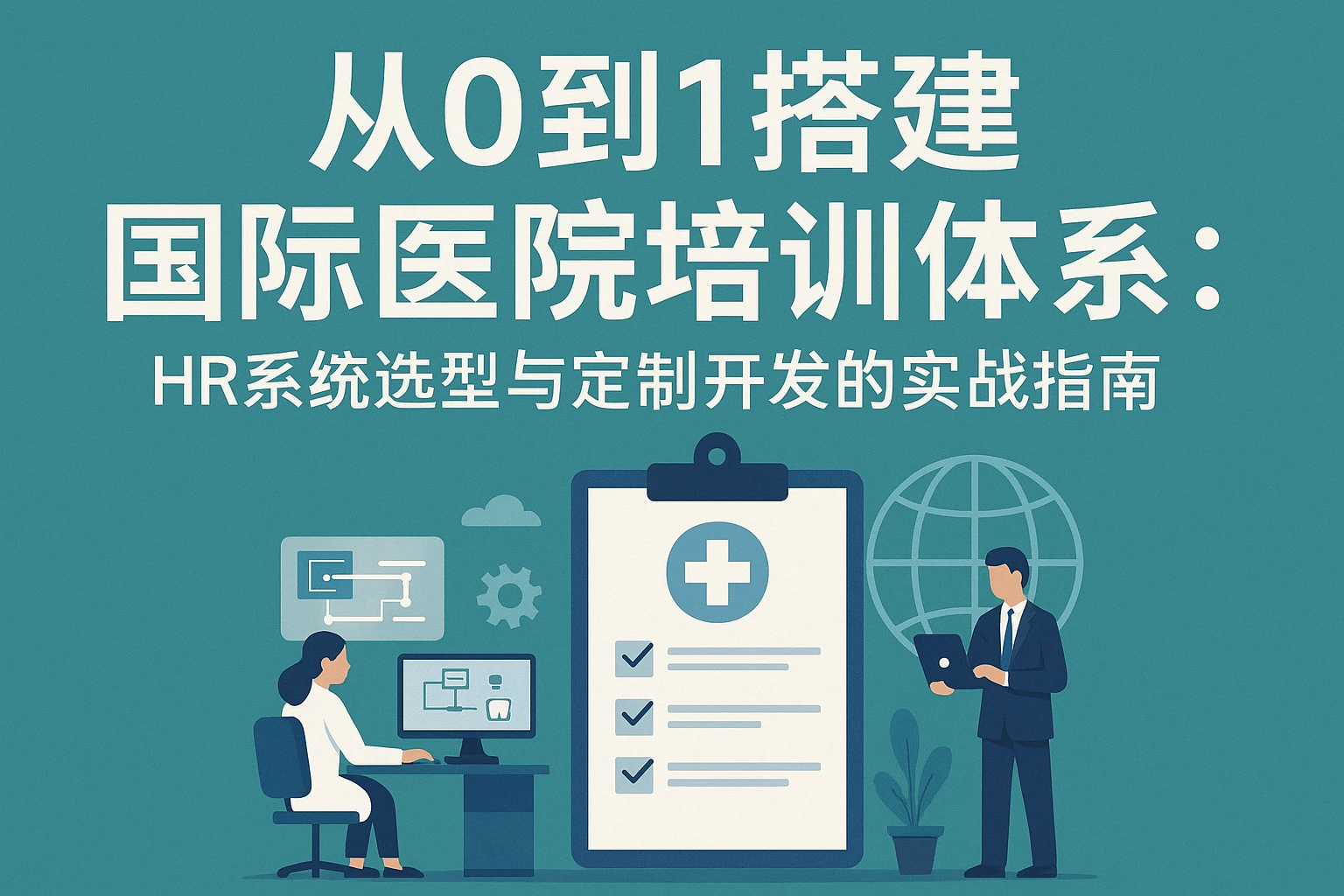 从0到1搭建国际医院培训体系:HR系统选型与定制开发的实战指南