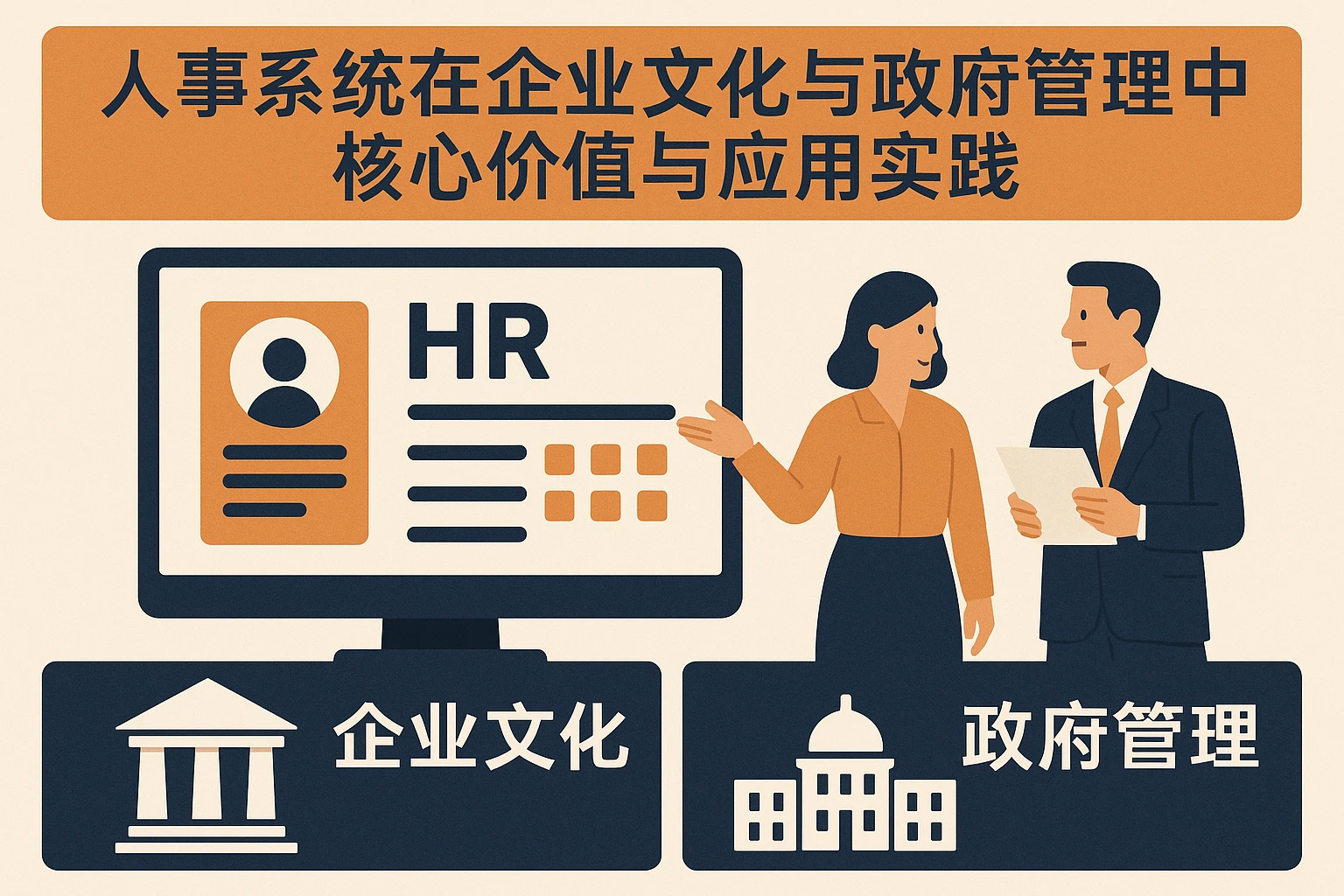 人事系统在企业文化与政府管理中的核心价值与应用实践
