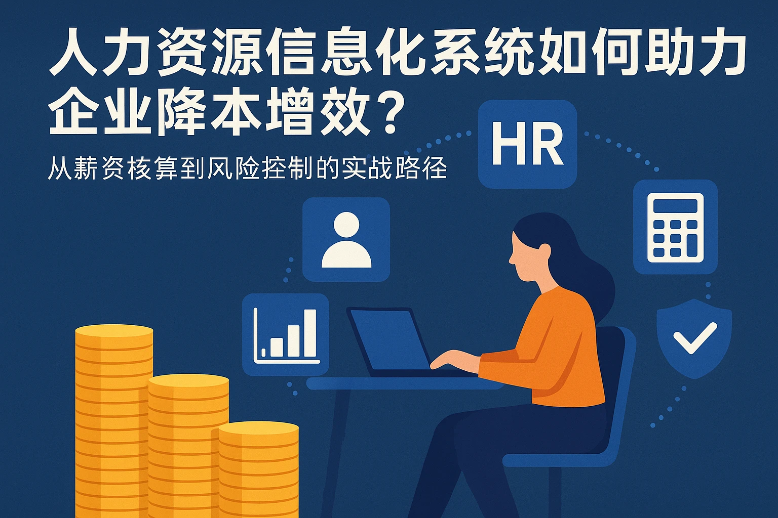 人力资源信息化系统如何助力企业降本增效？从薪资核算到风险控制的实战路径