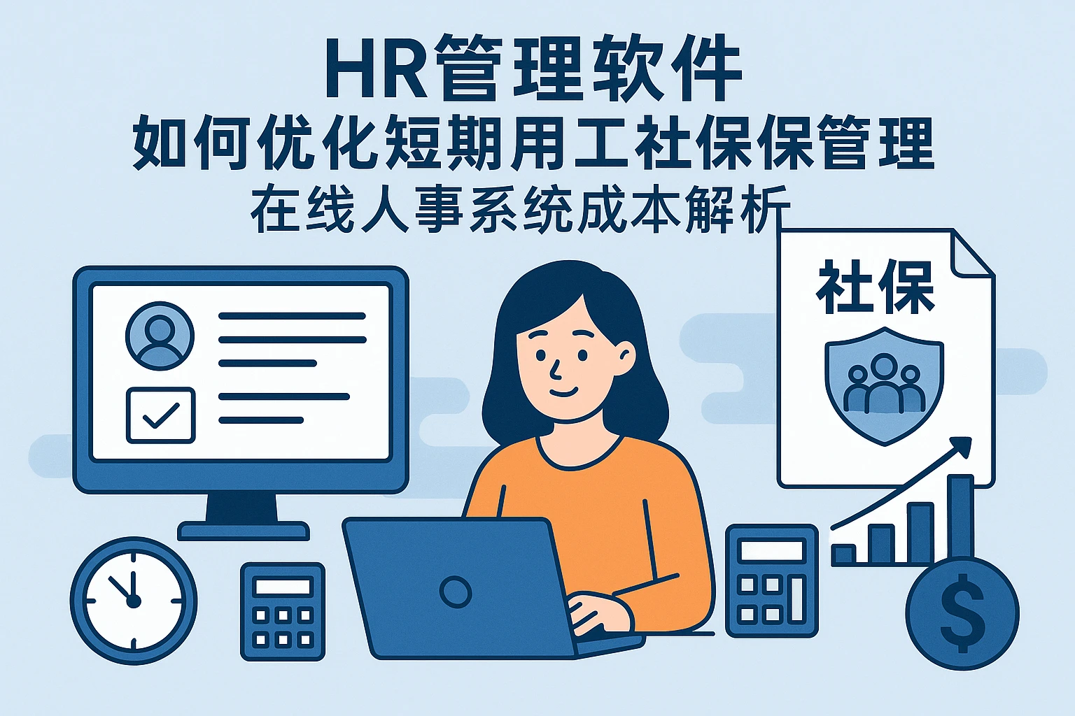 HR管理软件如何优化短期用工社保管理,在线人事系统成本解析