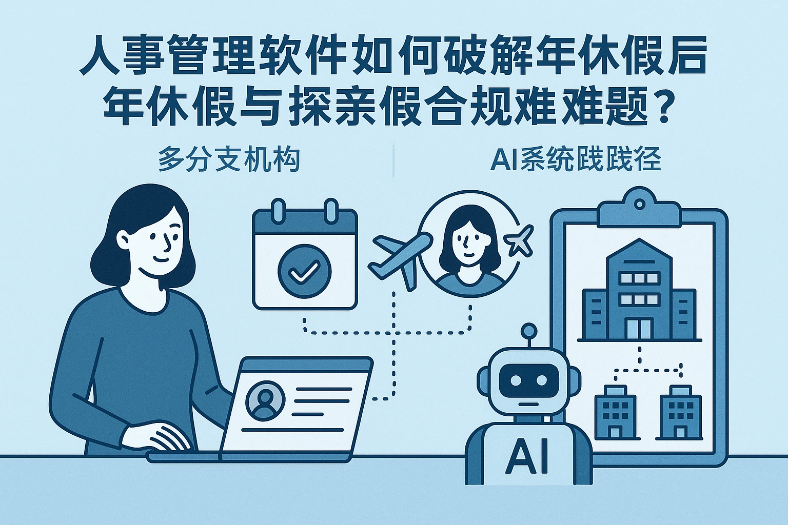 人事管理软件如何破解产假后年休假与探亲假合规难题？多分支机构与AI系统的实践路径