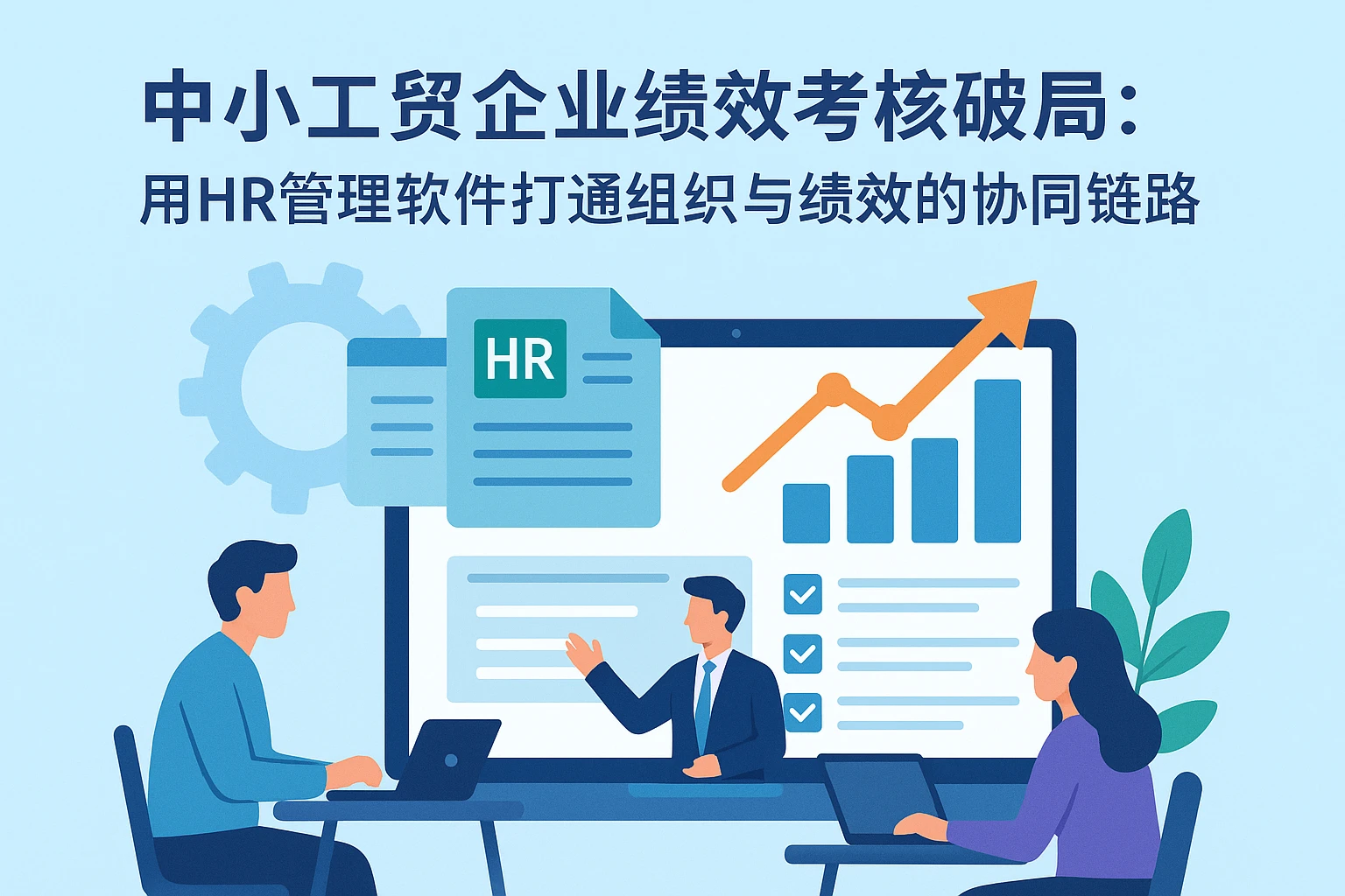 中小工贸企业绩效考核破局:用HR管理软件打通组织与绩效的协同链路