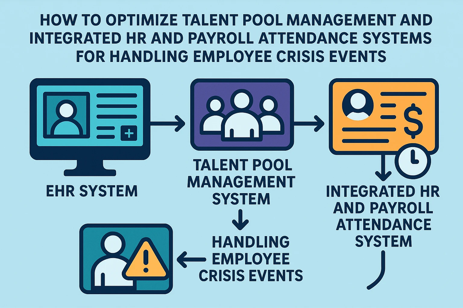 如何运用EHR系统优化人才库管理系统与人事工资考勤一体化系统处理员工危机事件