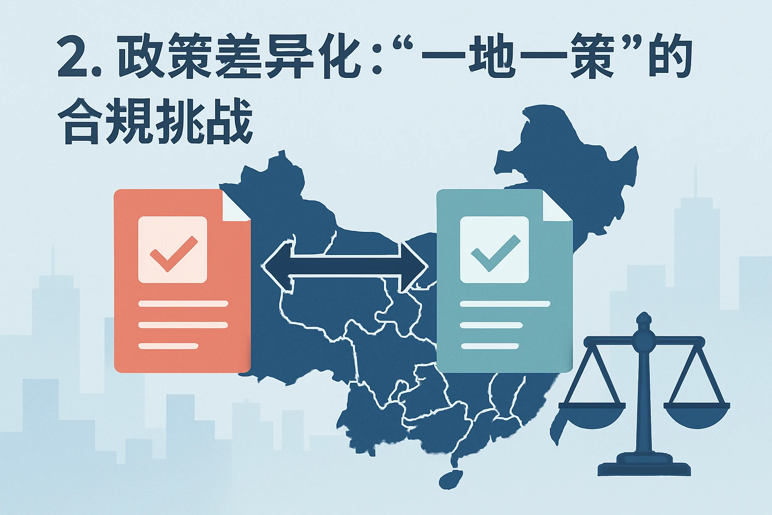 2. 政策差异化:“一地一策”的合规挑战