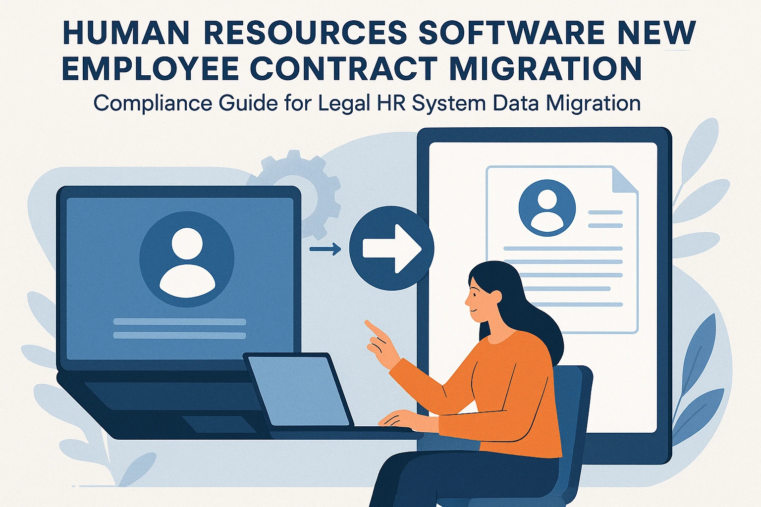 人力资源软件助力新公司员工合同迁移：合规合法的人事系统数据迁移指南