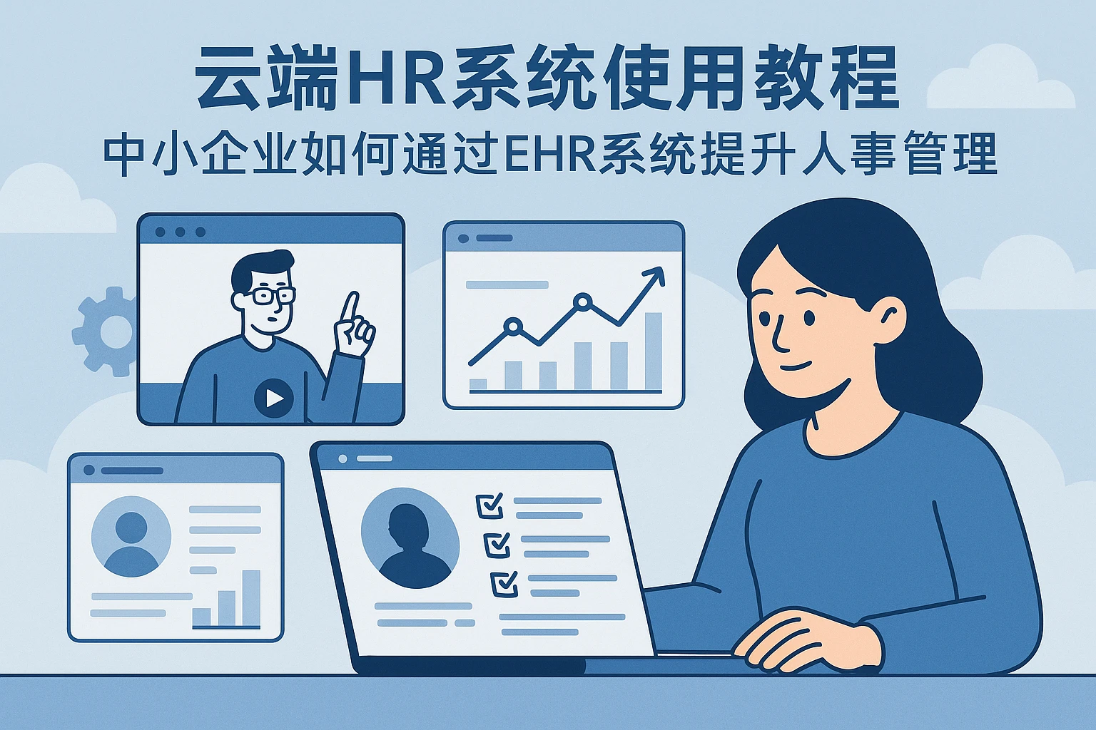 云端HR系统使用教程:中小企业如何通过EHR系统提升人事管理效率