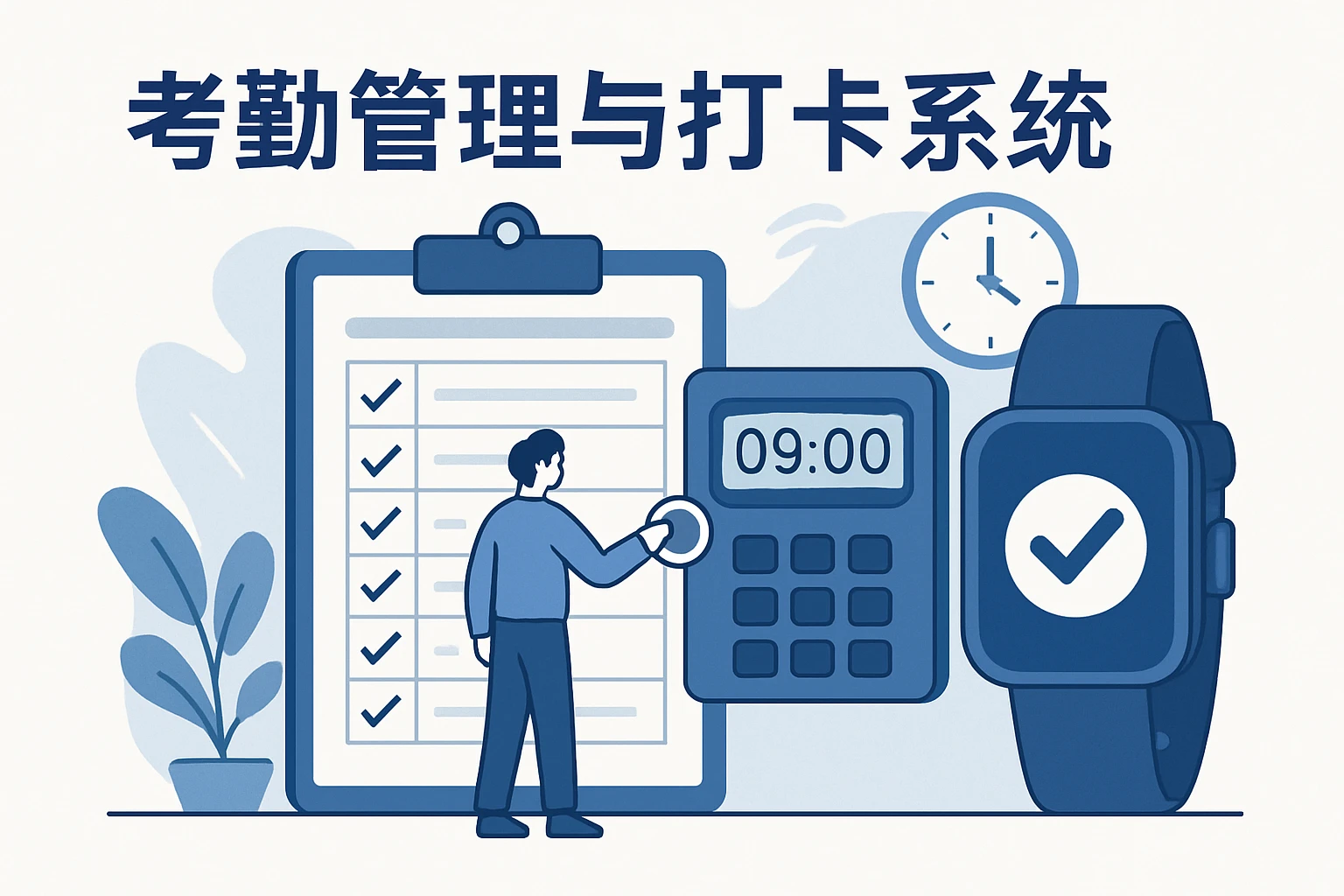 考勤管理与打卡系统