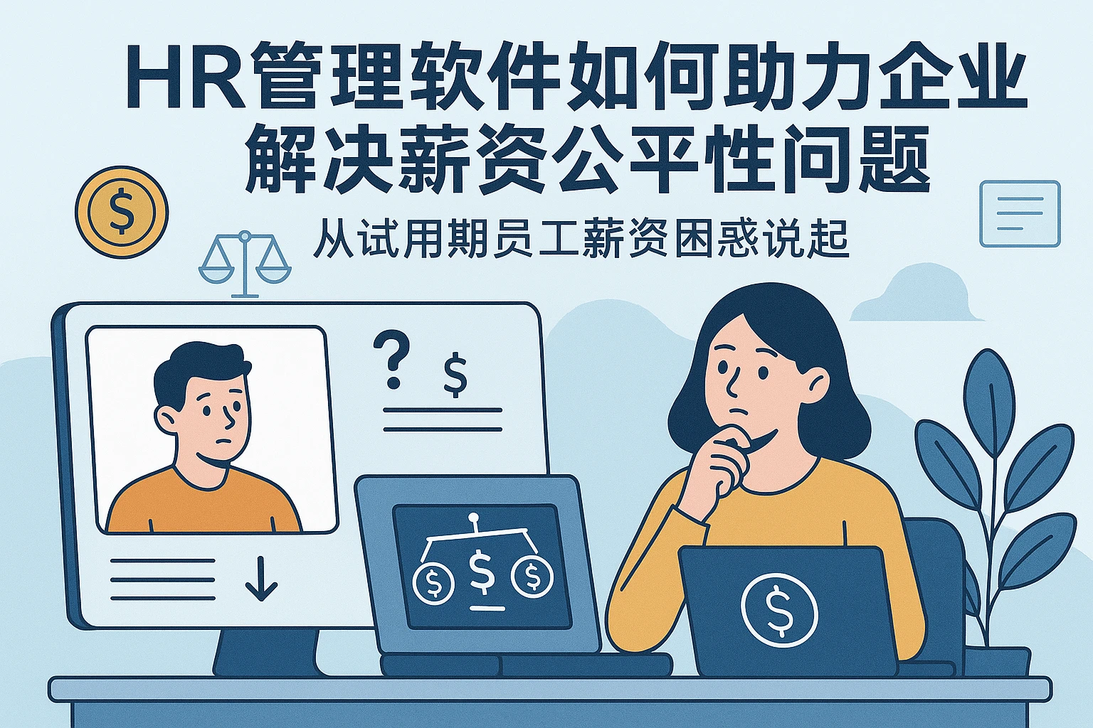 HR管理软件如何助力企业解决薪资公平性问题——从试用期员工薪资困惑说起