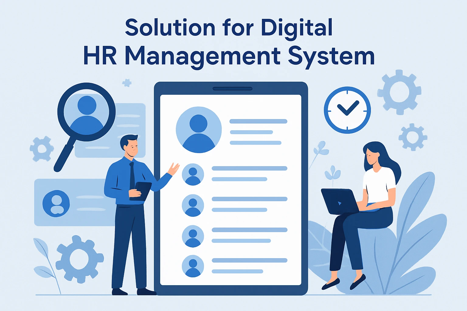 数字化人事管理系统的解决方案