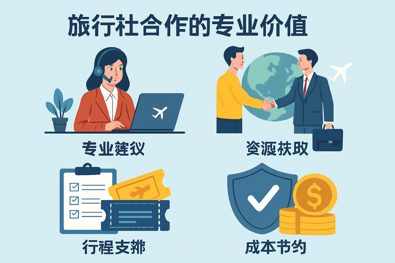 旅行社合作的专业价值