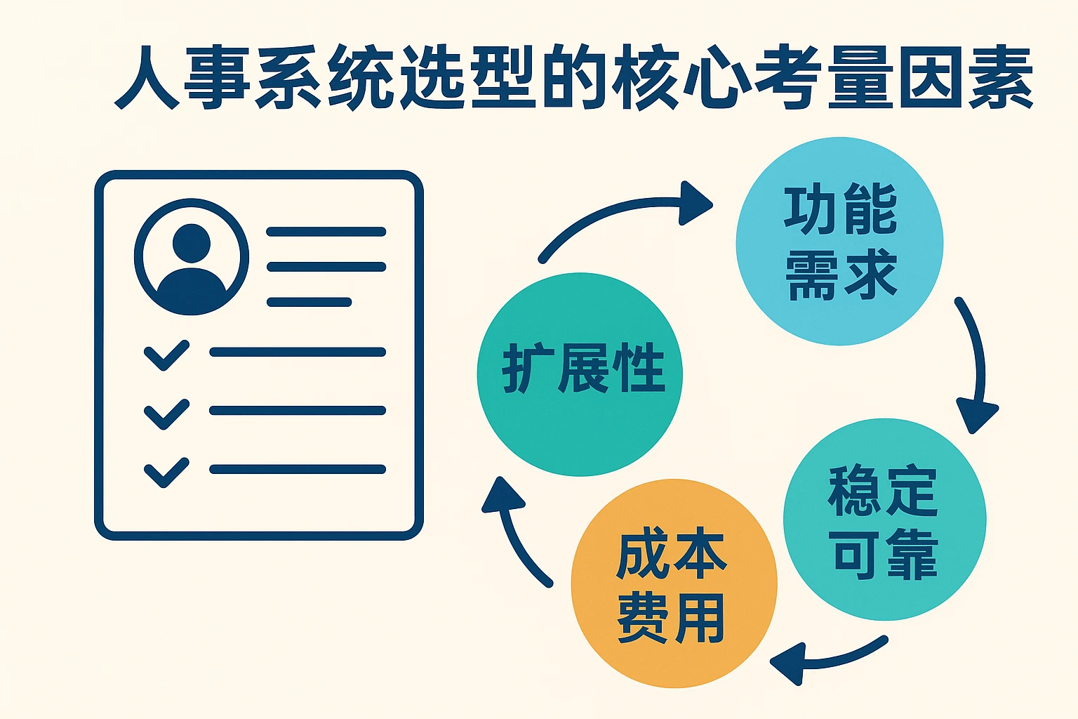 人事系统选型的核心考量因素