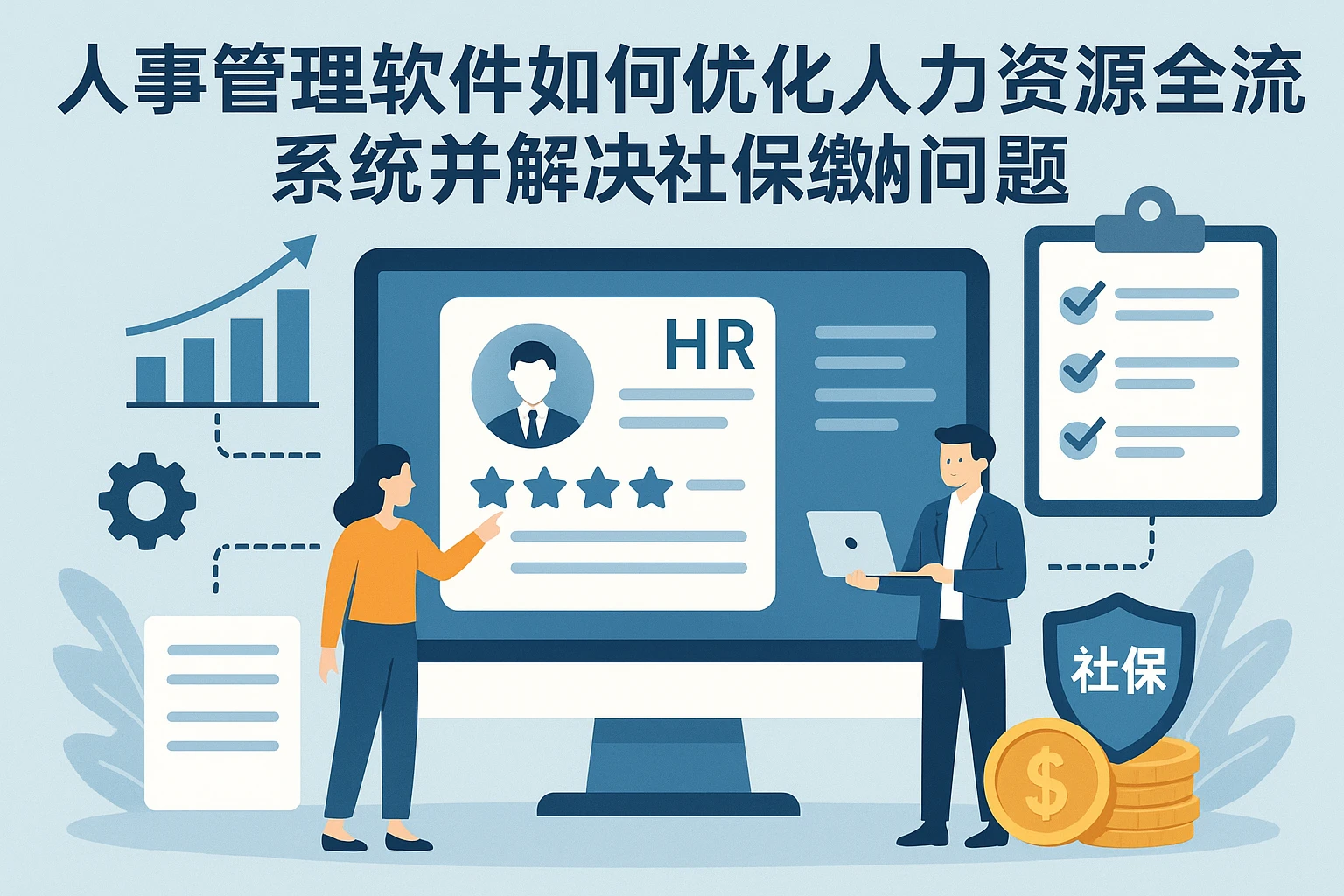 人事管理软件如何优化人力资源全流程系统并解决社保缴纳问题