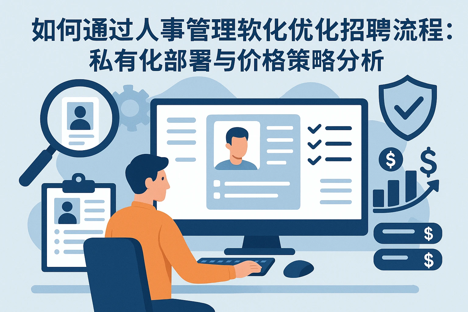 如何通过人事管理软件优化招聘流程：私有化部署与价格策略分析